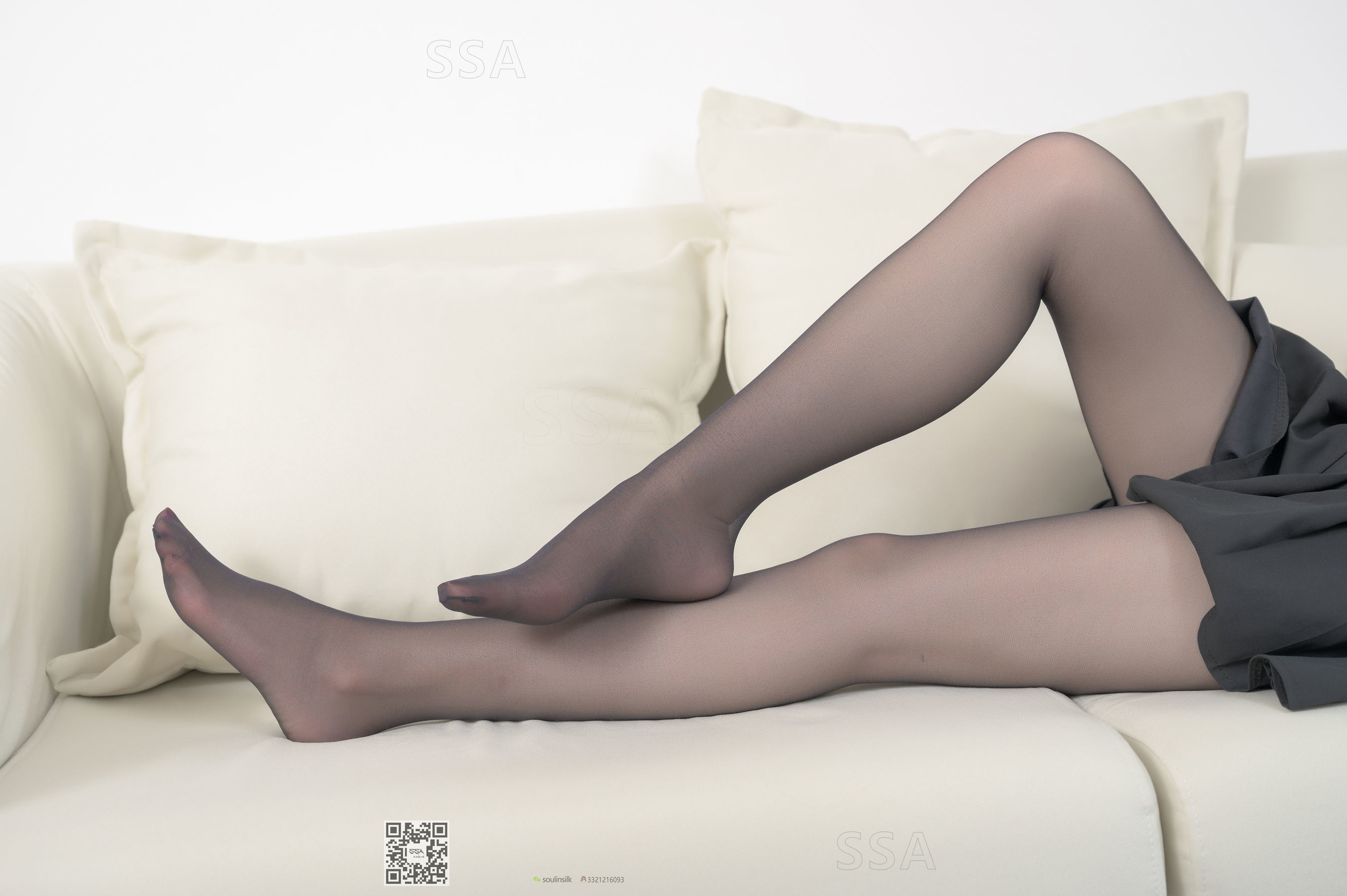 [SSA丝社]超清写真 No.185 莉莉 居家混搭风日常黑丝