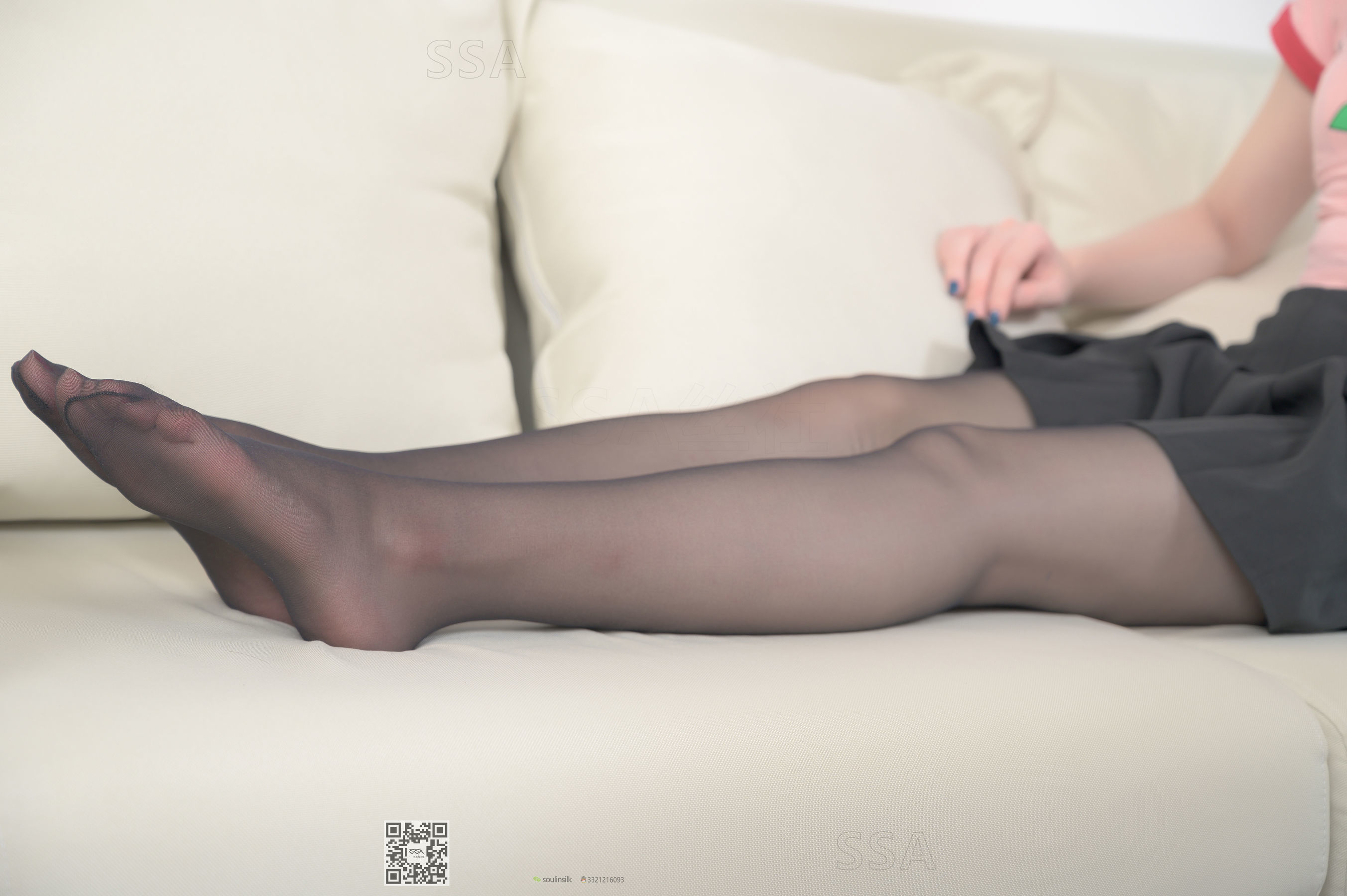 [SSA丝社]超清写真 No.185 莉莉 居家混搭风日常黑丝
