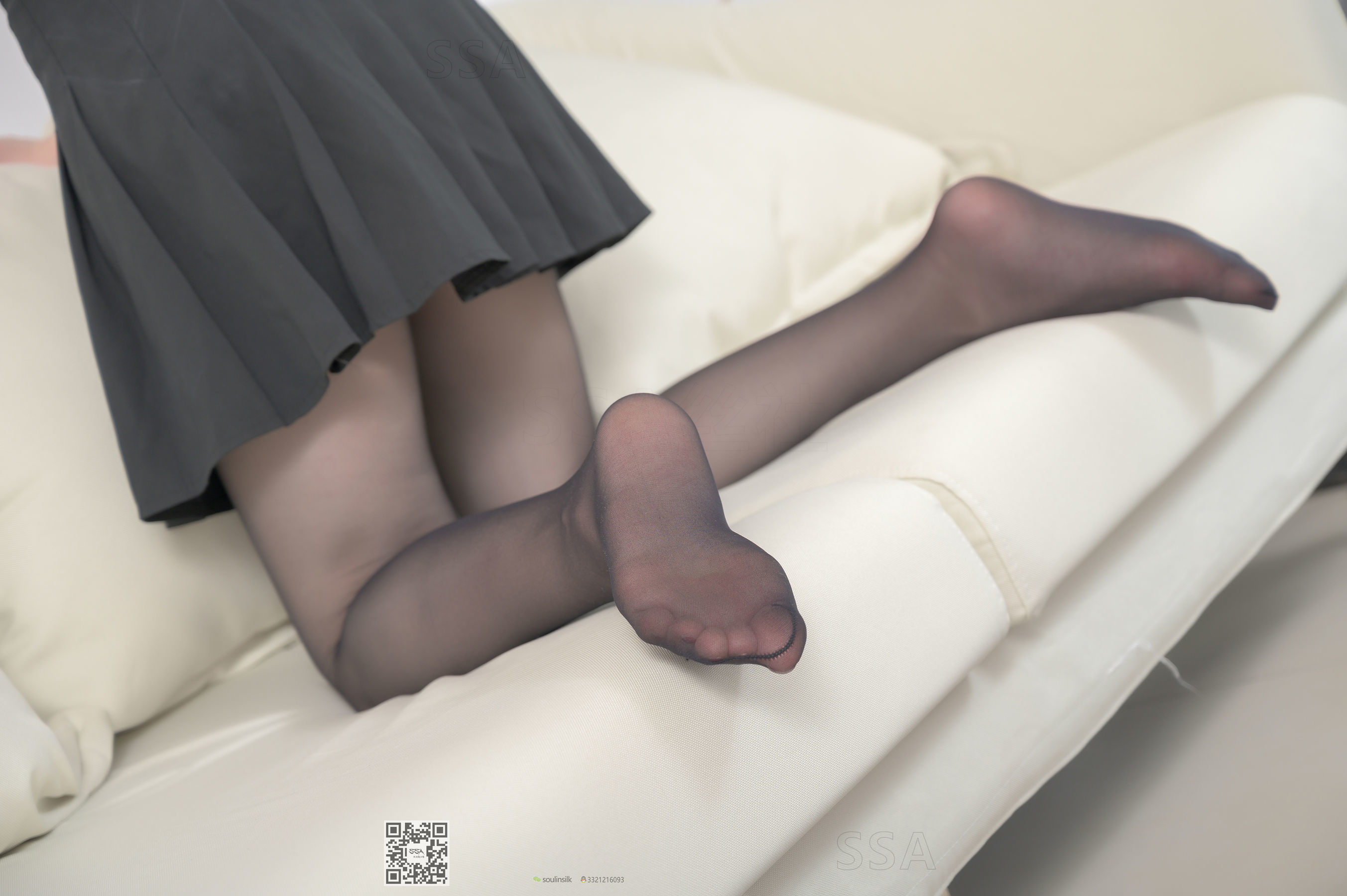 [SSA丝社]超清写真 No.185 莉莉 居家混搭风日常黑丝