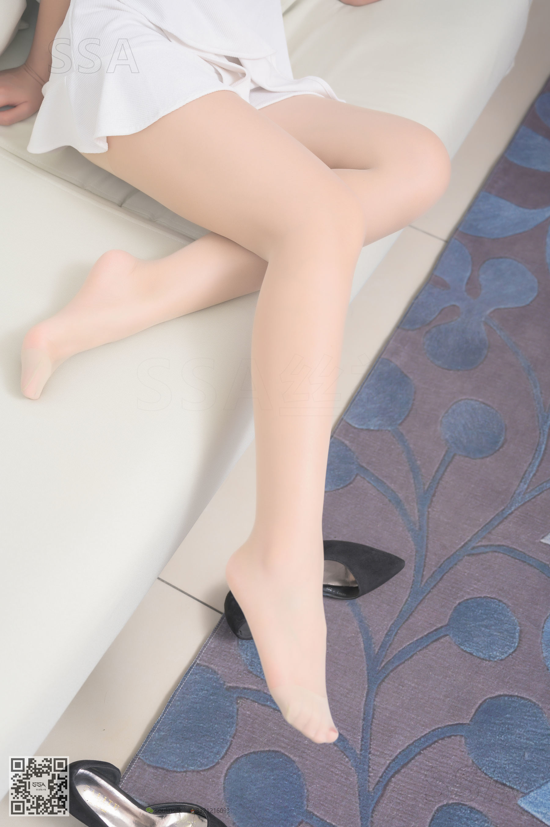 [SSA丝社]超清写真 No.200 小鹿 白色短裙