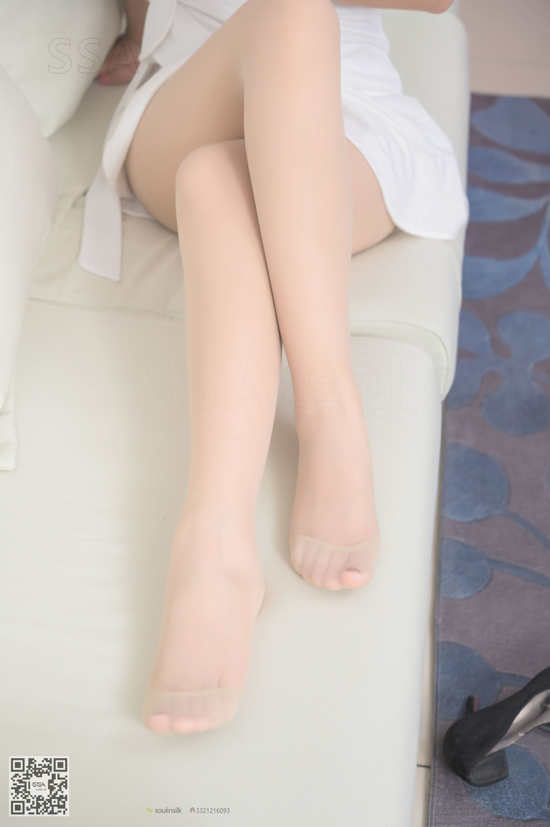 [SSA丝社]超清写真 No.200 小鹿 白色短裙