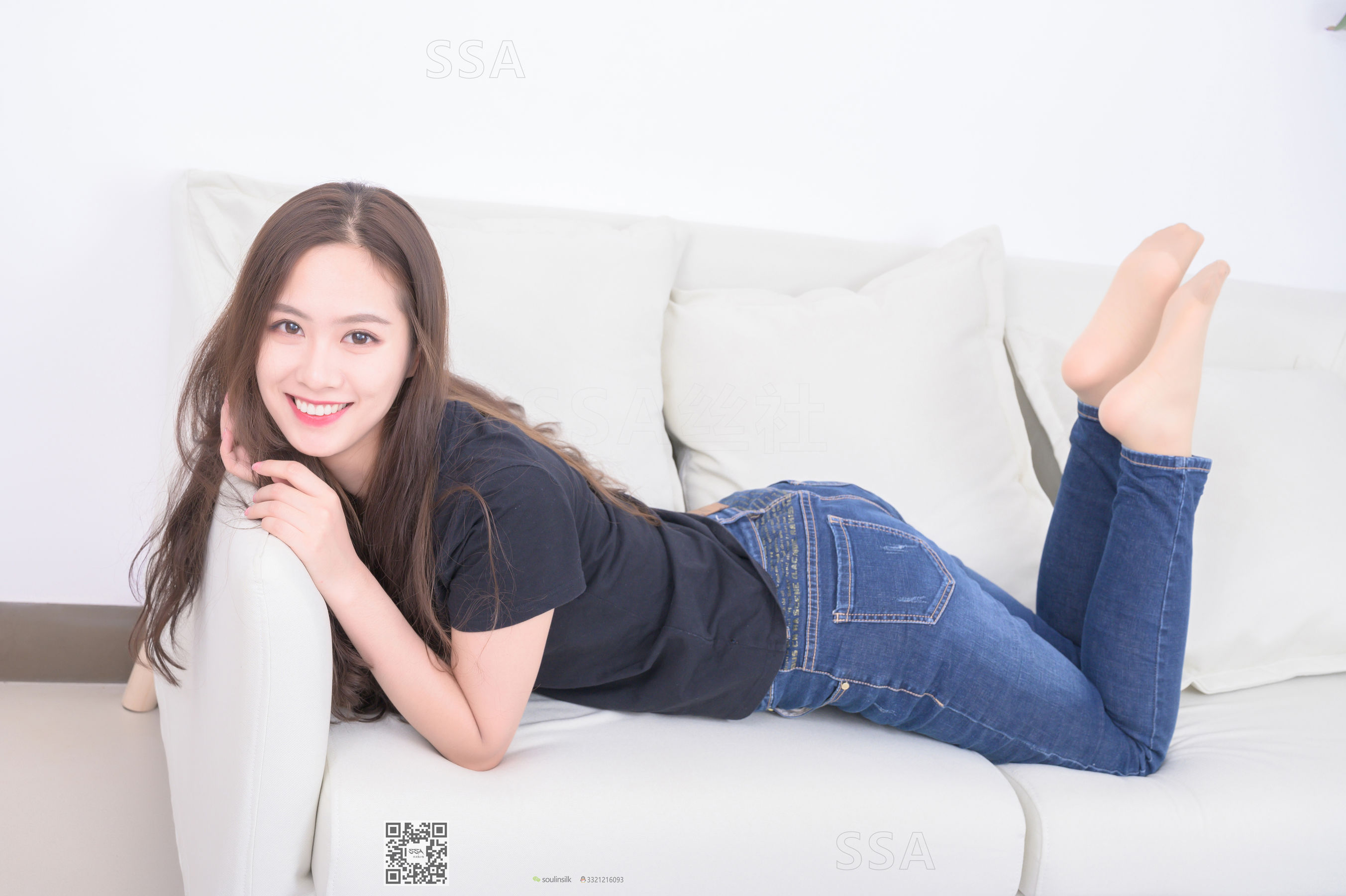 [SSA丝社]超清写真 No.211 小鹿 牛仔裤里的小秘密