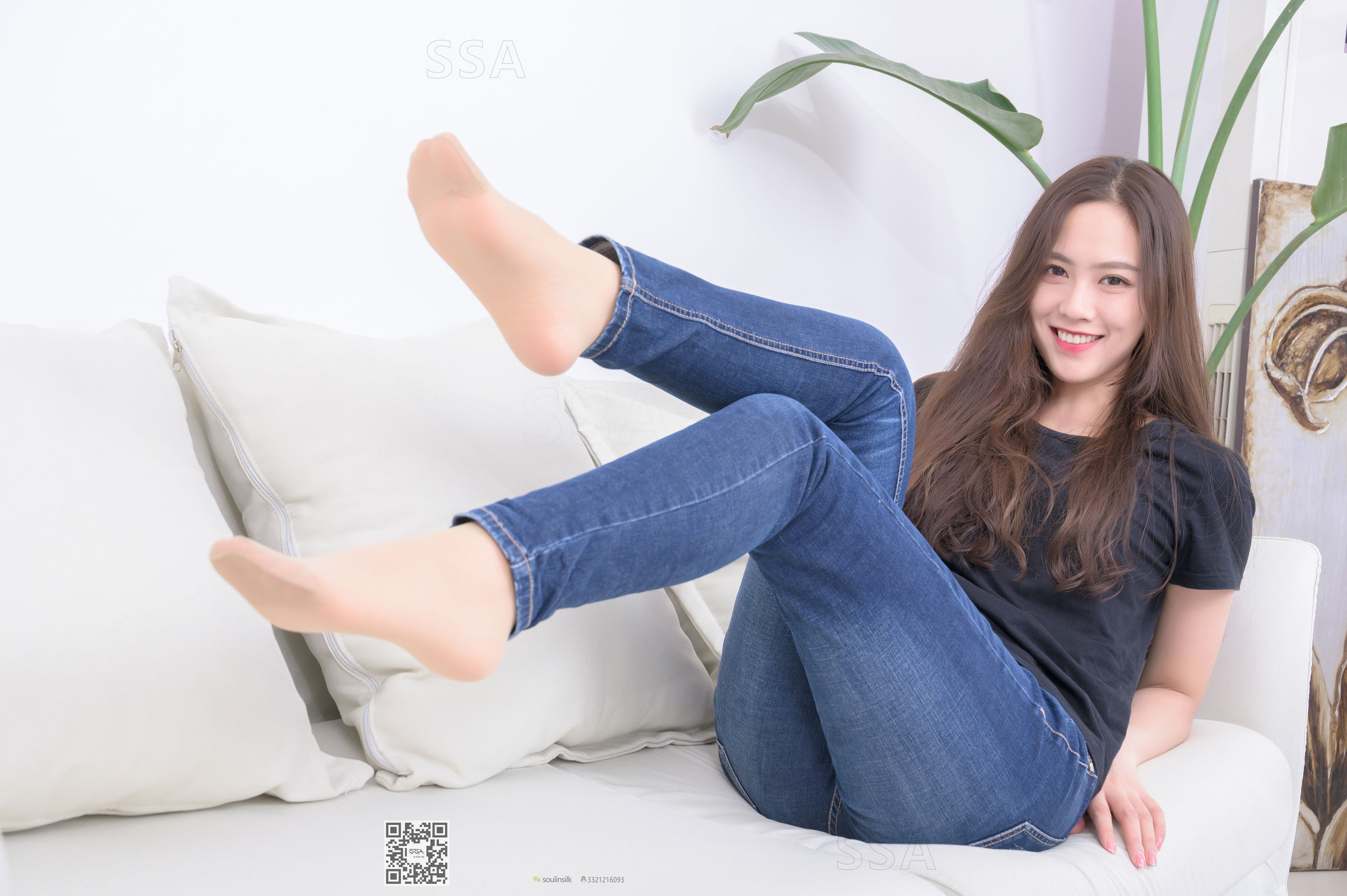 [SSA丝社]超清写真 No.211 小鹿 牛仔裤里的小秘密