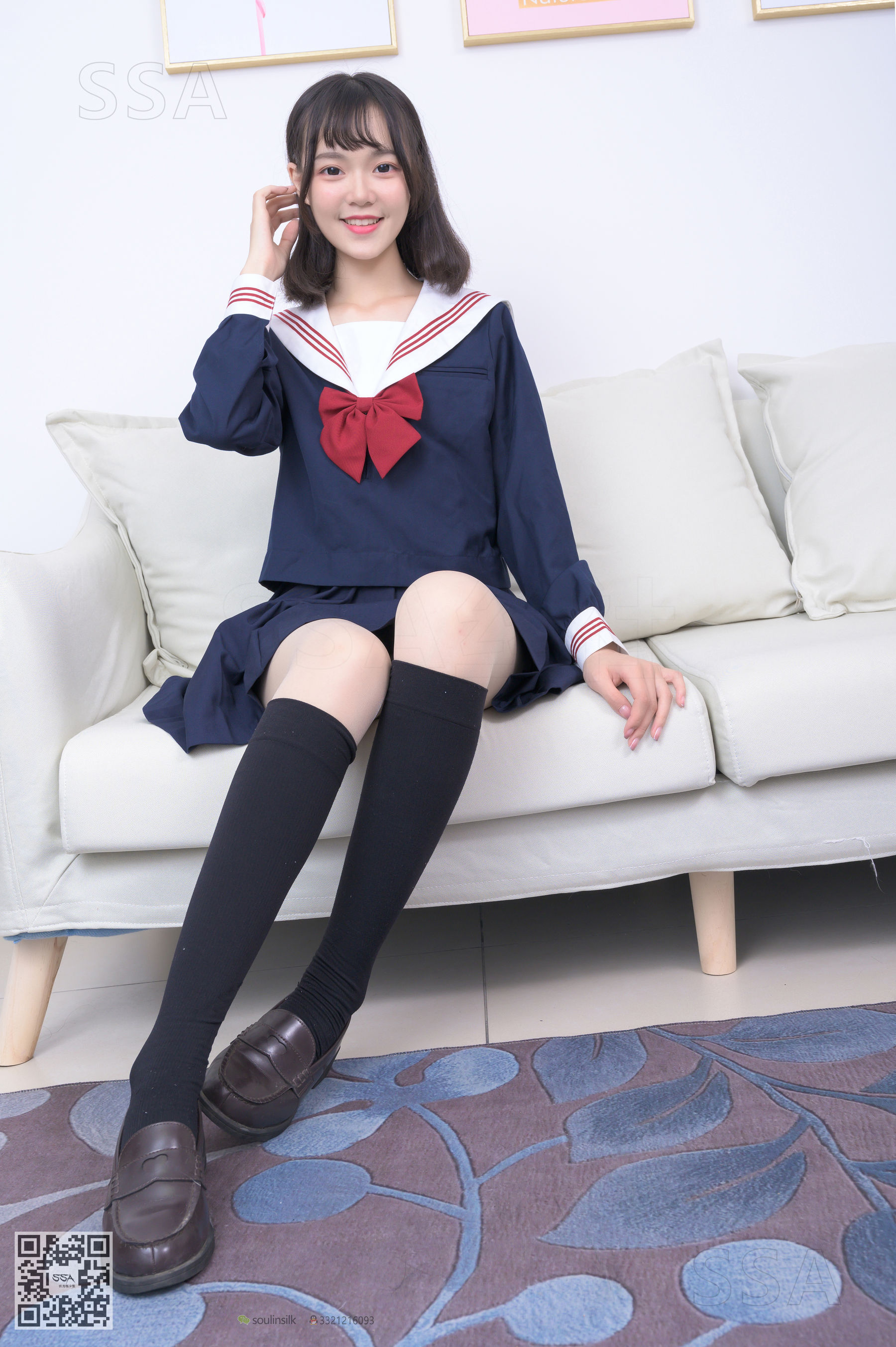 [SSA丝社]超清写真 No.213 阳阳 阳光少女jk制服（上）