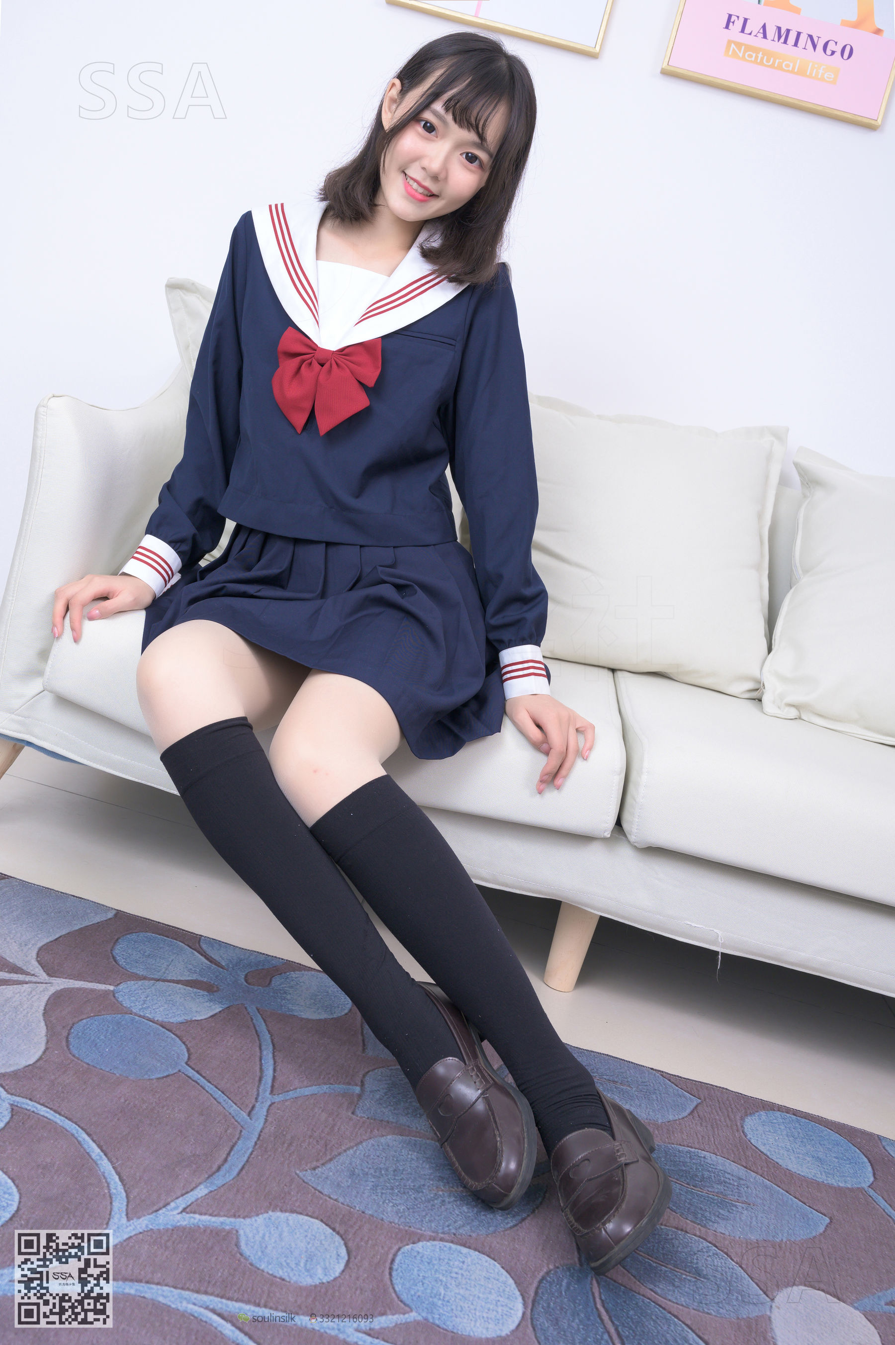 [SSA丝社]超清写真 No.213 阳阳 阳光少女jk制服（上）