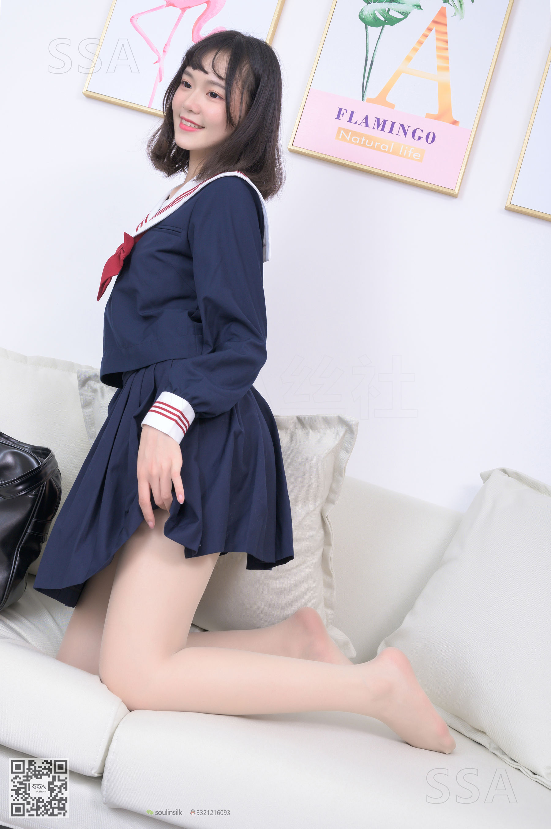 [SSA丝社]超清写真 No.214 阳阳 阳光少女jk制服（下）