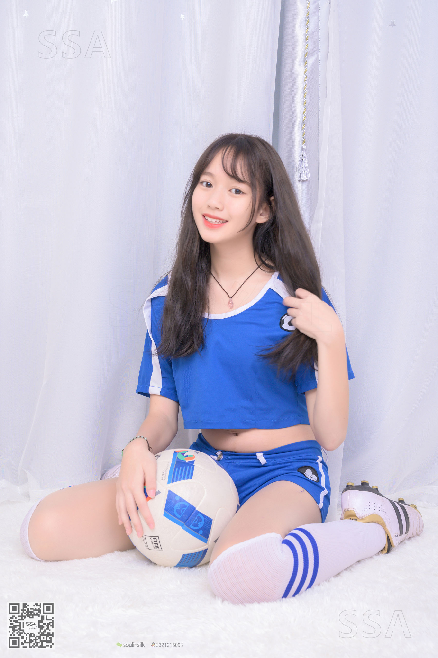 [SSA丝社]超清写真 No.221 宝宝 足球宝贝的初体验（上）
