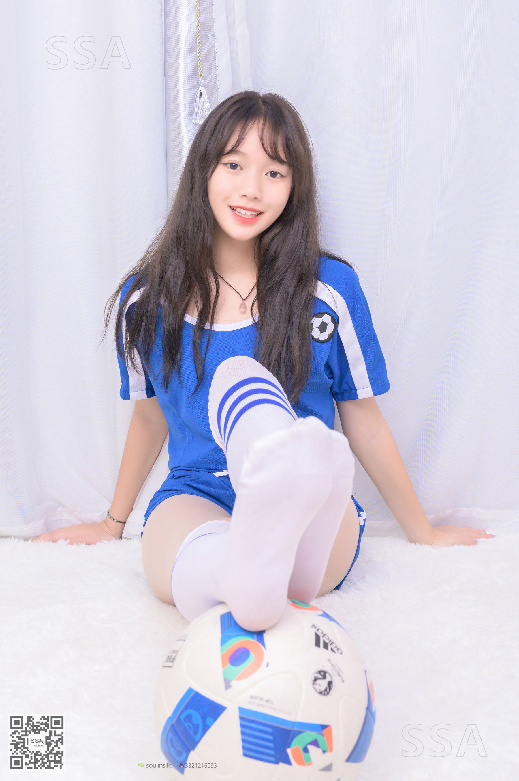 [SSA丝社]超清写真 No.221 宝宝 足球宝贝的初体验（上）