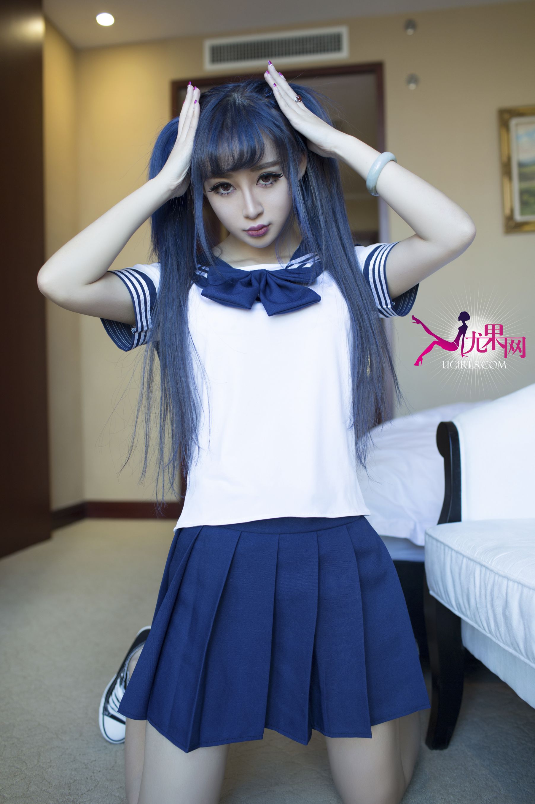 [尤果网Ugirls] U053 小可爱《萝莉有风险，扑倒需谨慎》