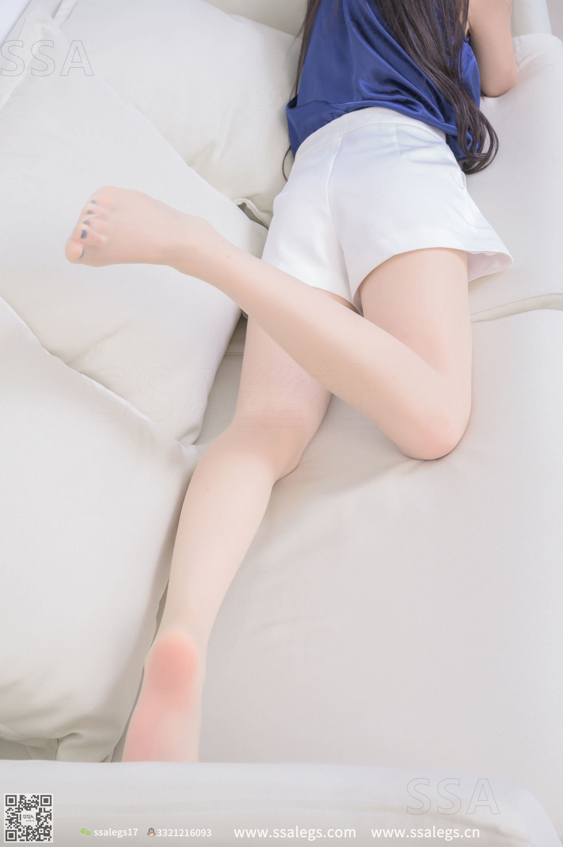 [SSA丝社]超清写真 No.274 娜娜 御姐的透明凉鞋(下)