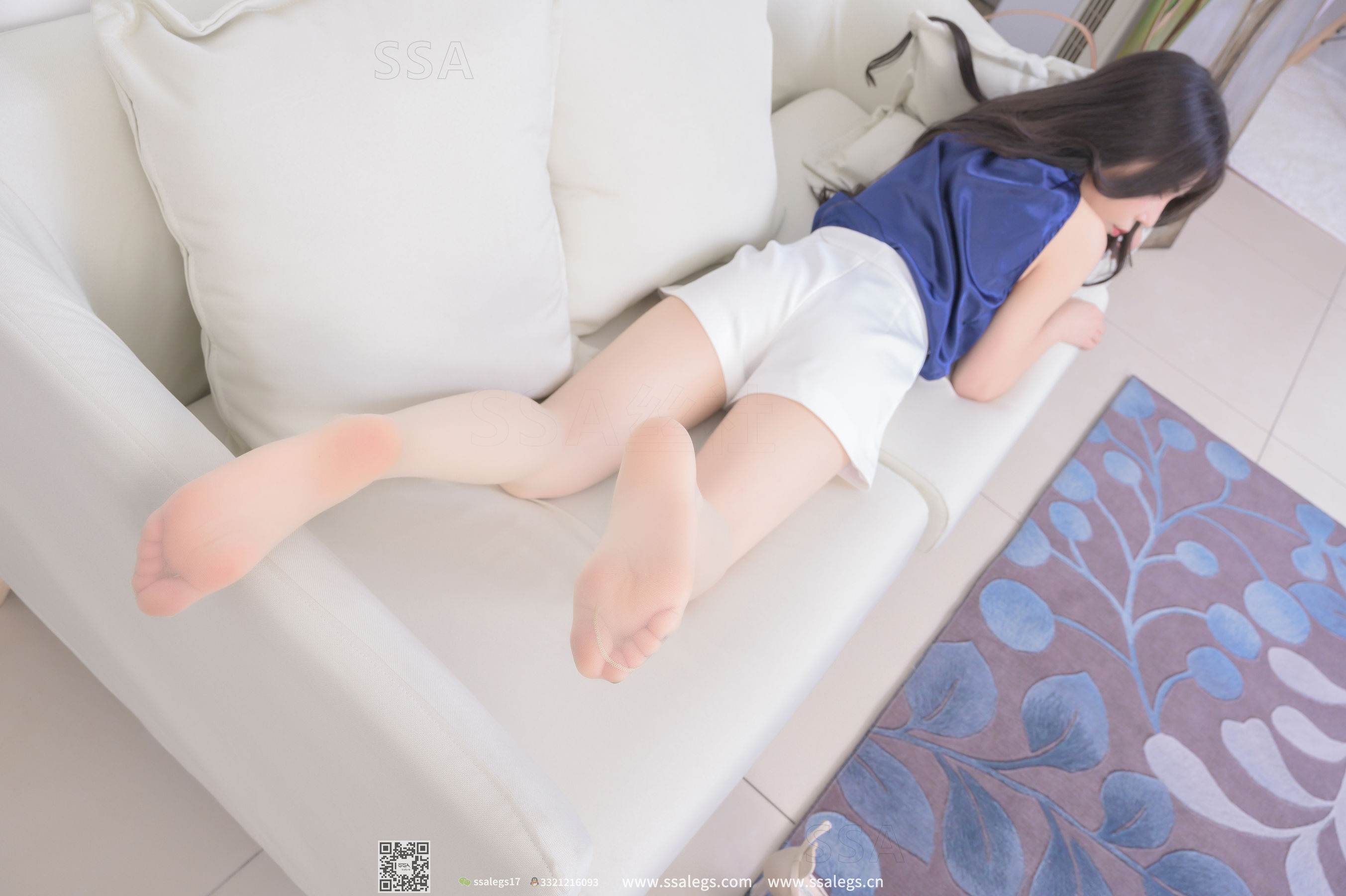 [SSA丝社]超清写真 No.274 娜娜 御姐的透明凉鞋(下)