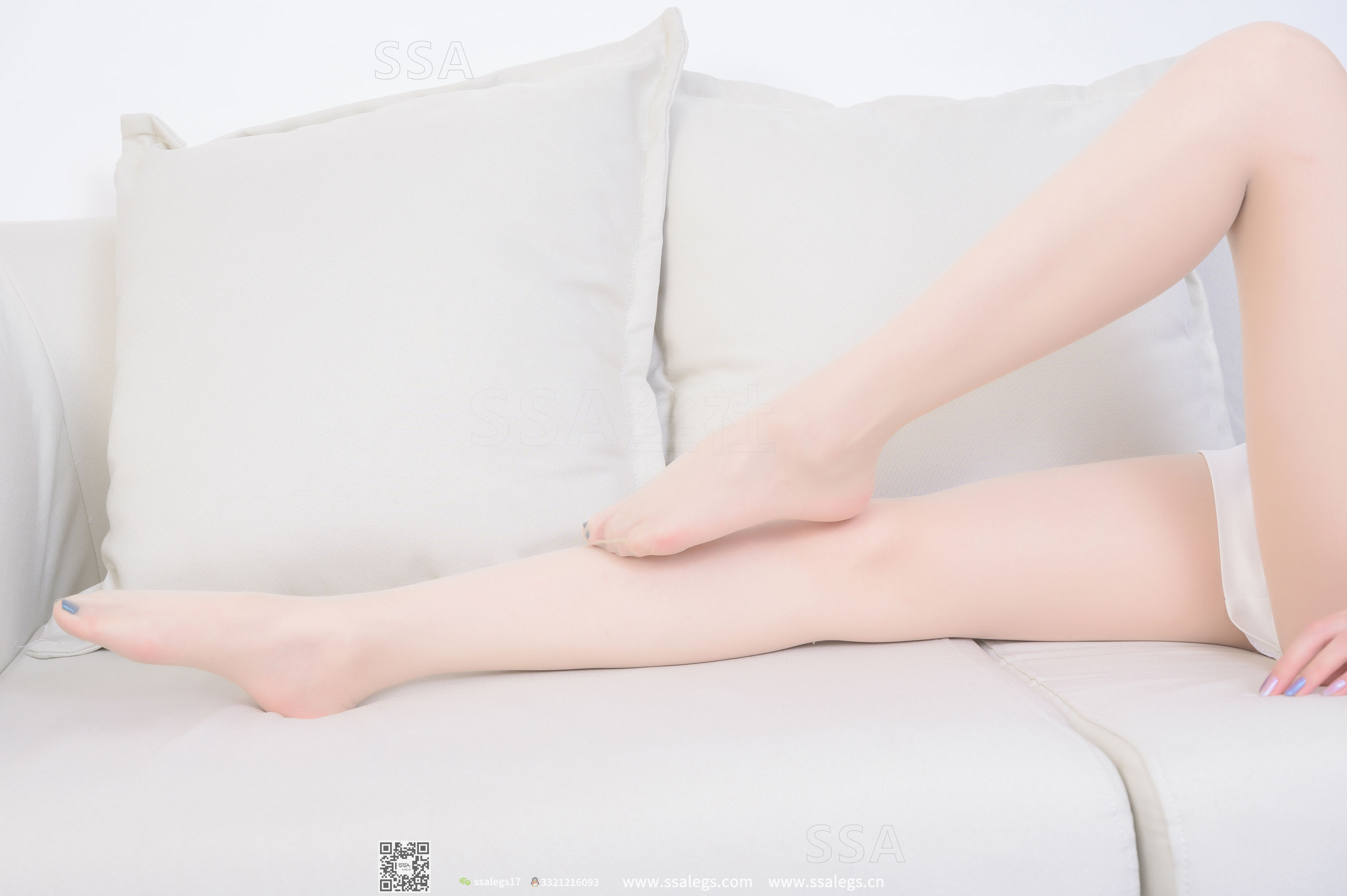 [SSA丝社]超清写真 No.274 娜娜 御姐的透明凉鞋(下)