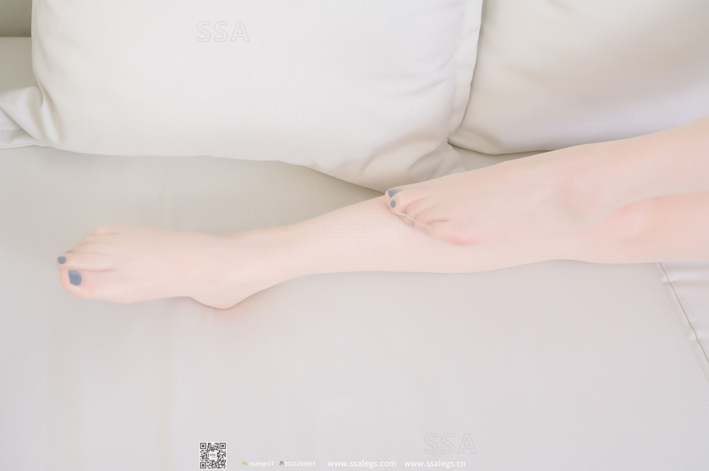 [SSA丝社]超清写真 No.274 娜娜 御姐的透明凉鞋(下)
