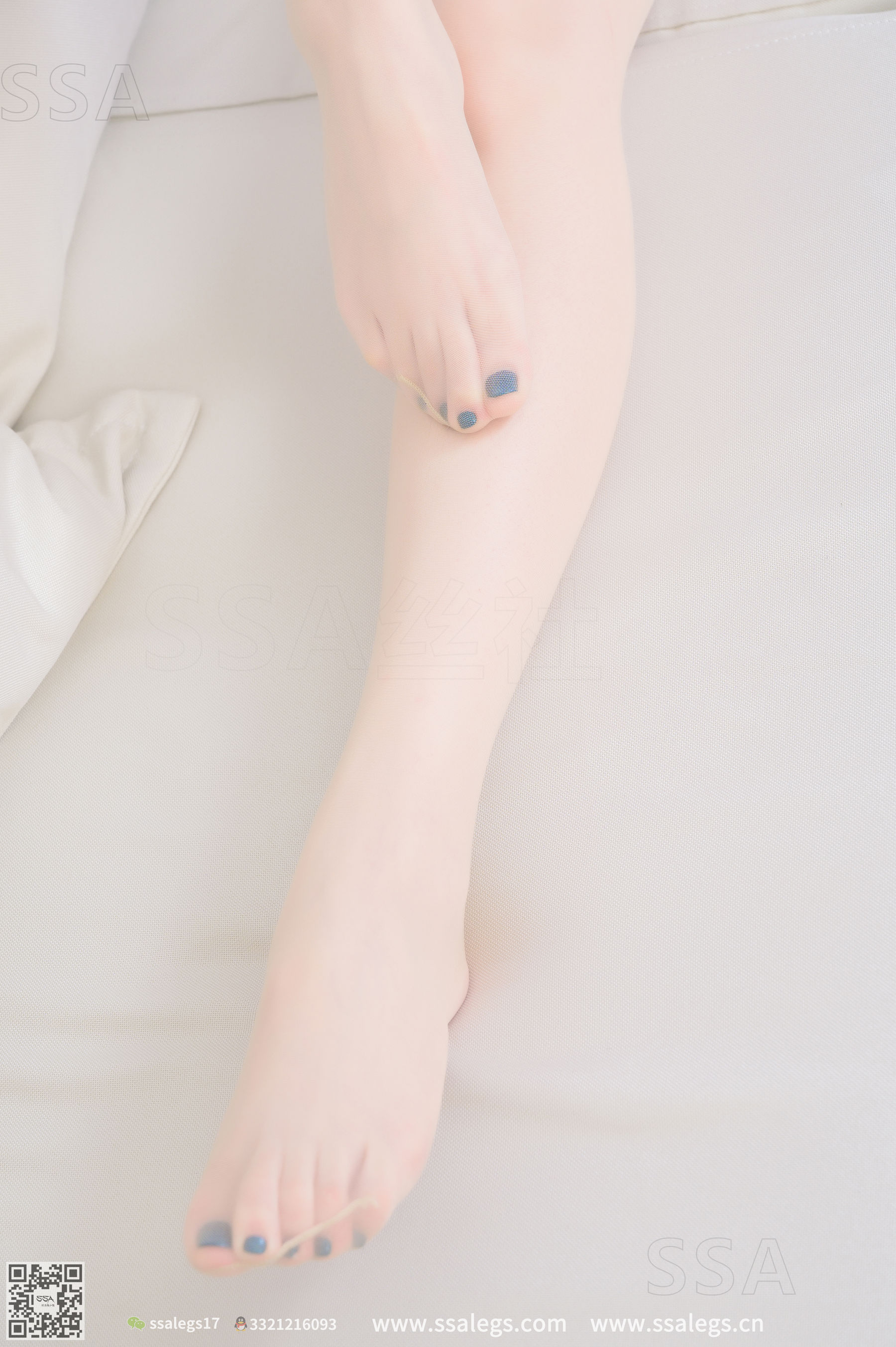 [SSA丝社]超清写真 No.274 娜娜 御姐的透明凉鞋(下)