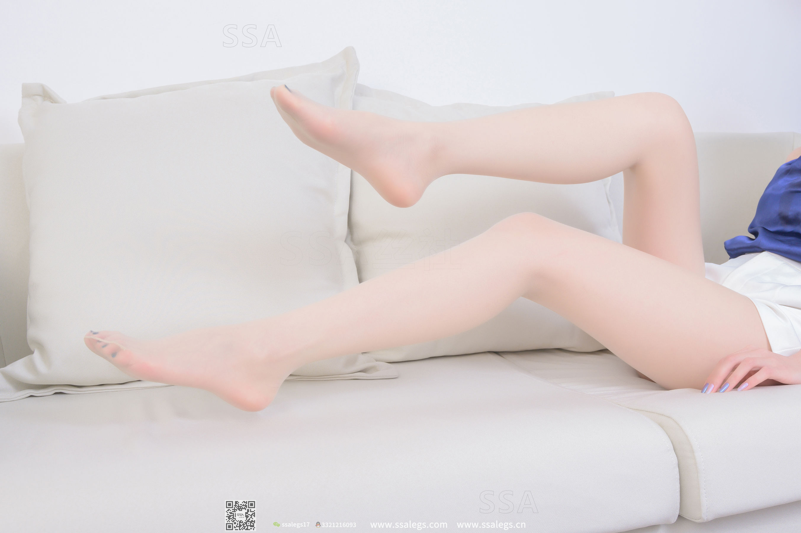 [SSA丝社]超清写真 No.274 娜娜 御姐的透明凉鞋(下)