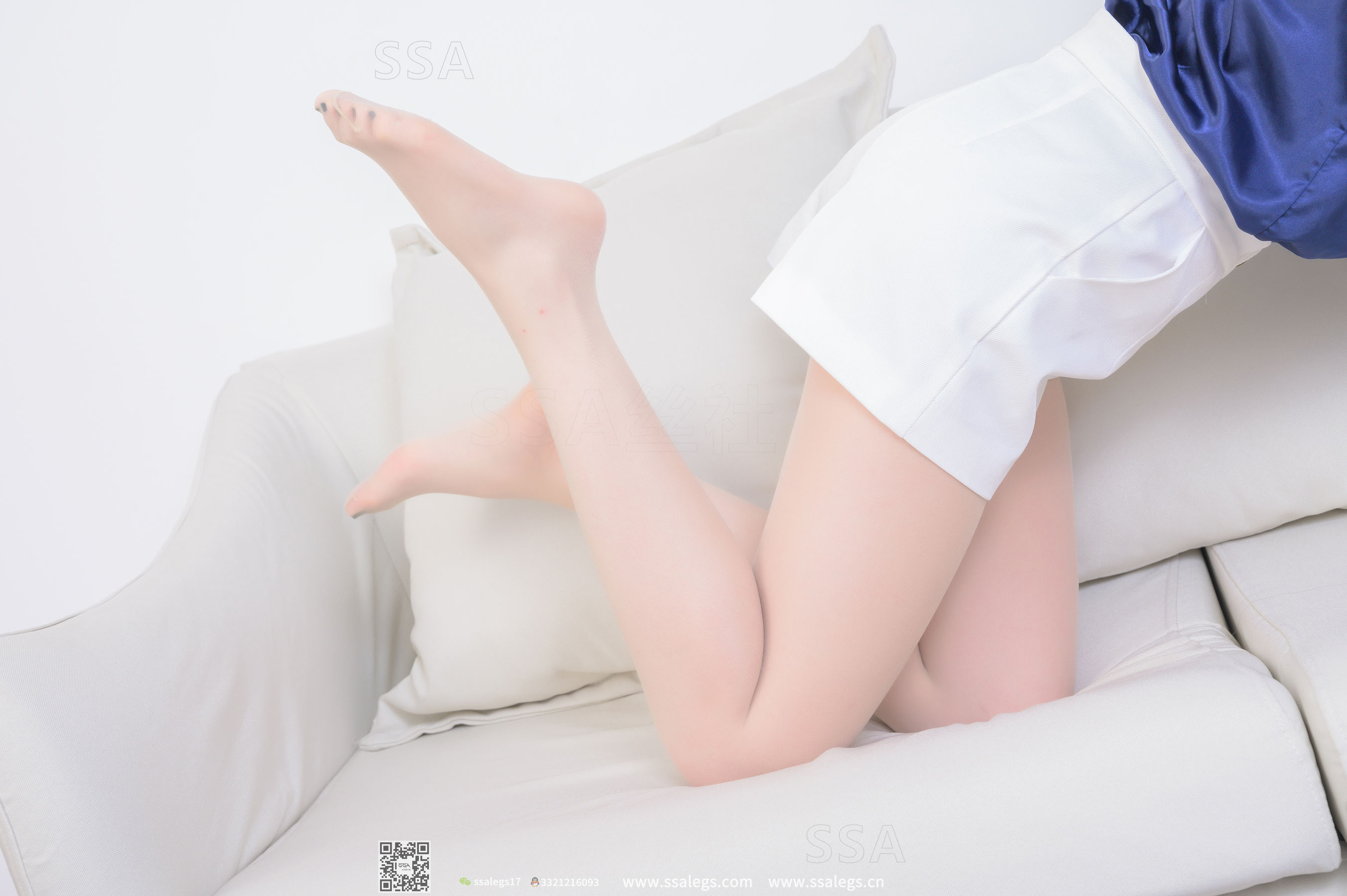 [SSA丝社]超清写真 No.274 娜娜 御姐的透明凉鞋(下)