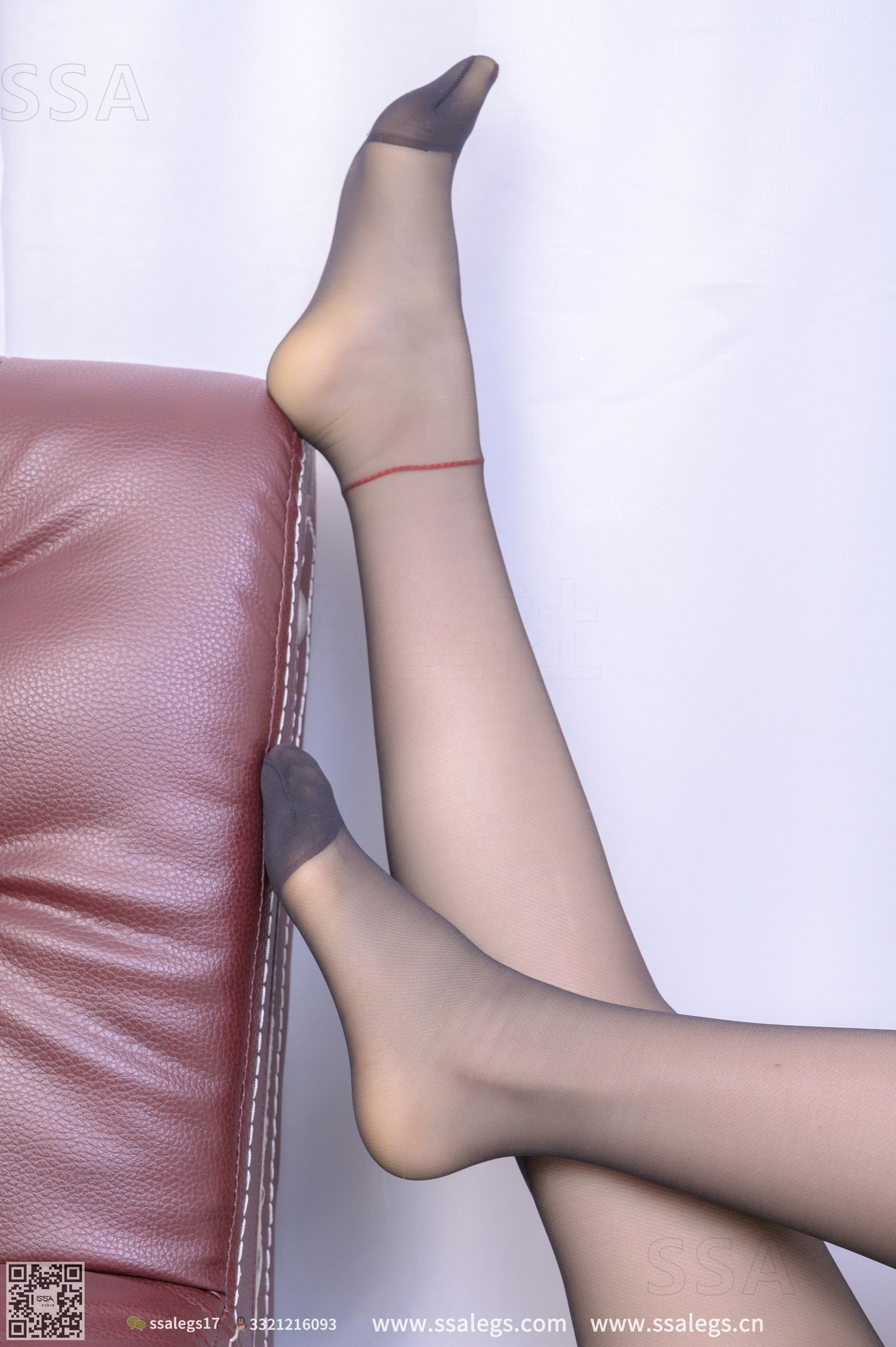 [SSA丝社]超清写真 No.286 蜜桃 少女的开档丝袜诱惑(下)