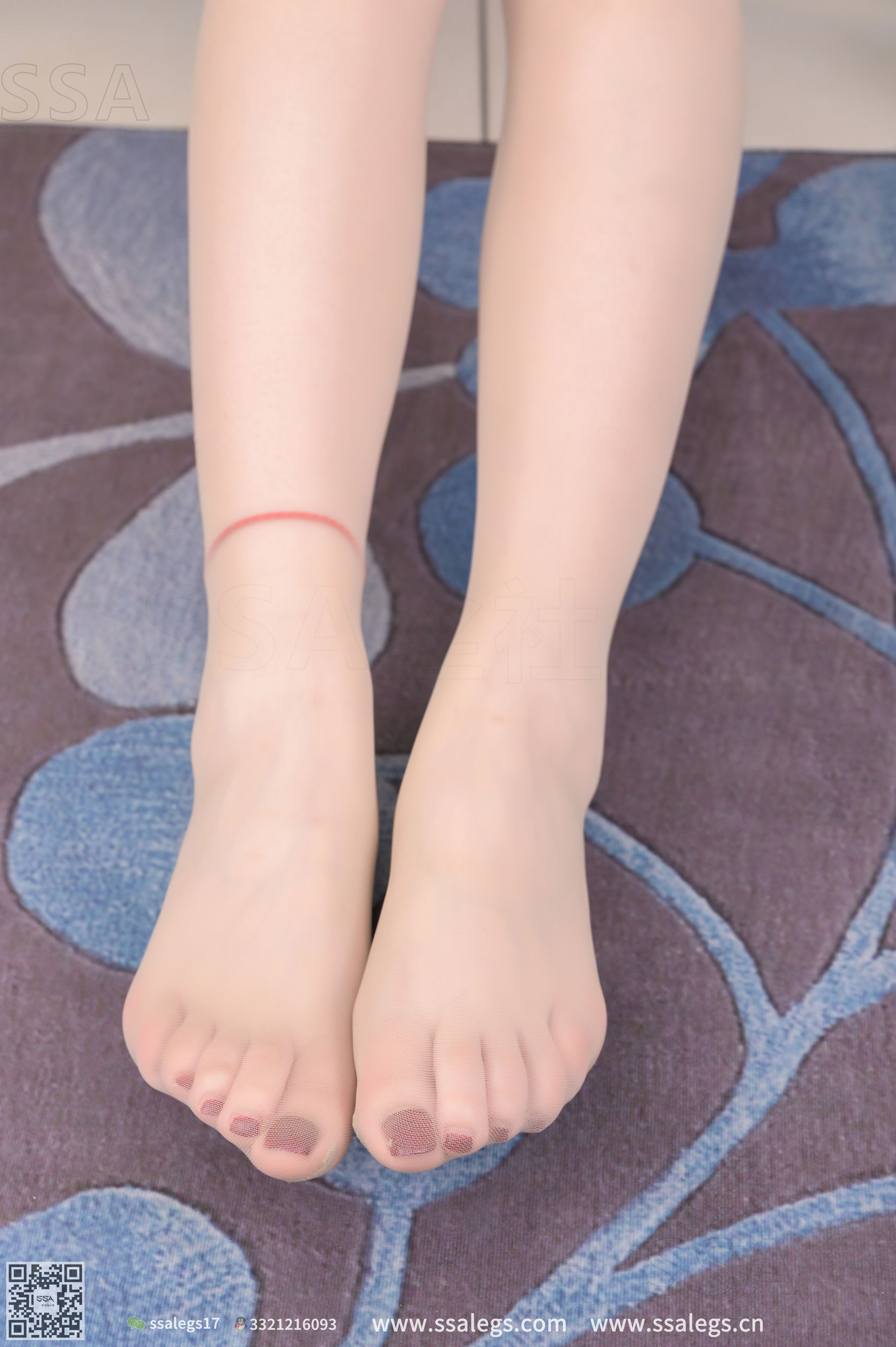 [SSA丝社]超清写真 No.297 蜜桃 笑容治愈系少女的肉丝袜毛衣裙(下)