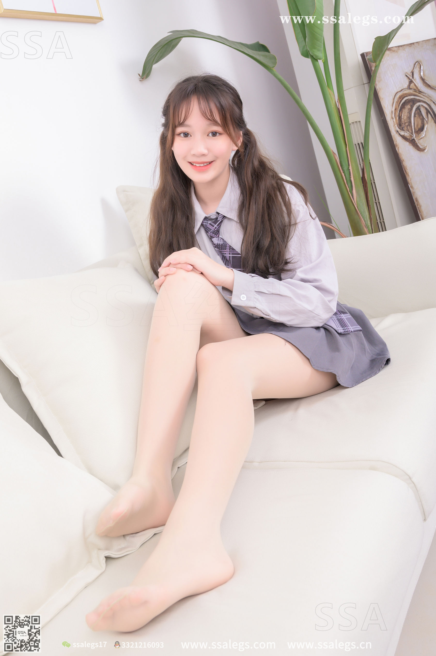 [SSA丝社]超清写真 No.317 宝宝 哥哥，还没开学好无聊(下)