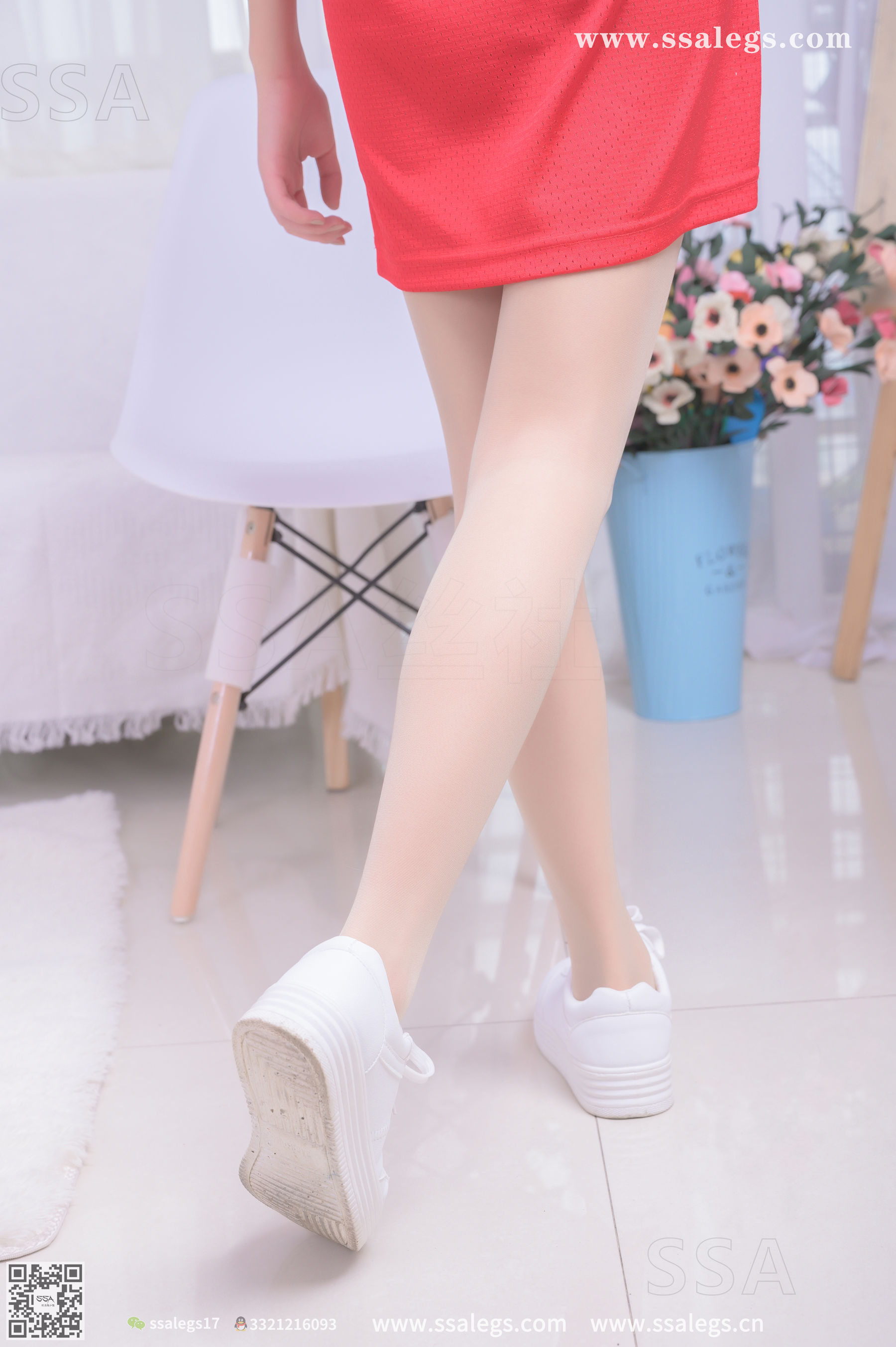 [SSA丝社]超清写真 No.324 素素 小姐姐放假在家陪你玩篮球(上)