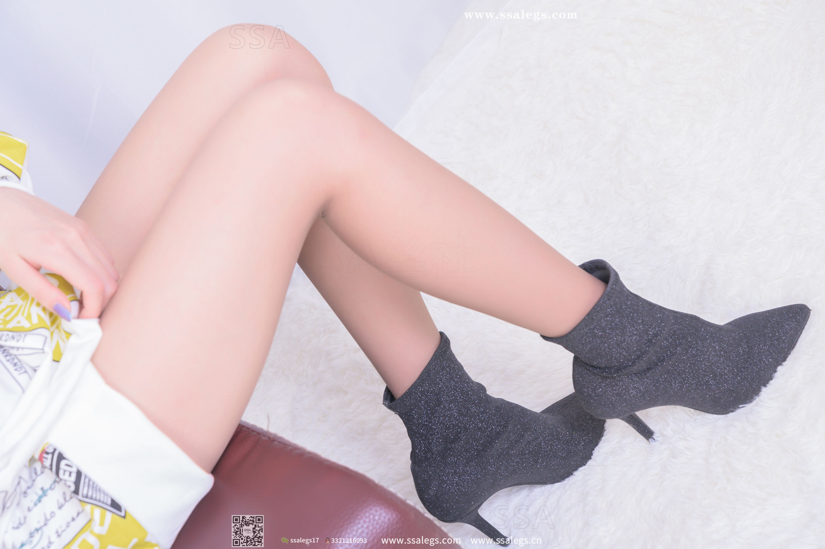[SSA丝社]超清写真 No.328 娜娜 御姐的缘味咖啡丝袜写真(上)