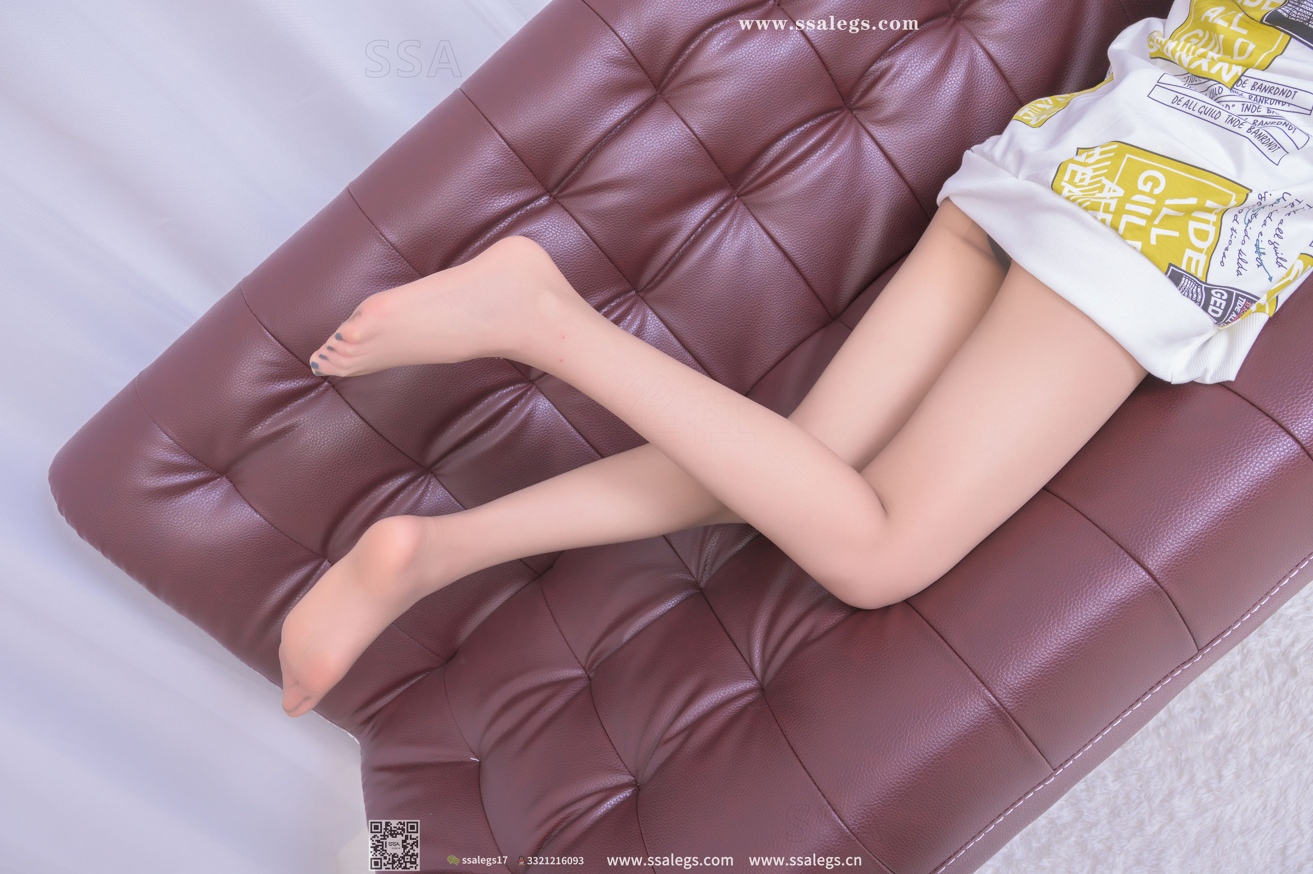 [SSA丝社]超清写真 No.329 娜娜 御姐的缘味咖啡丝袜写真(下)