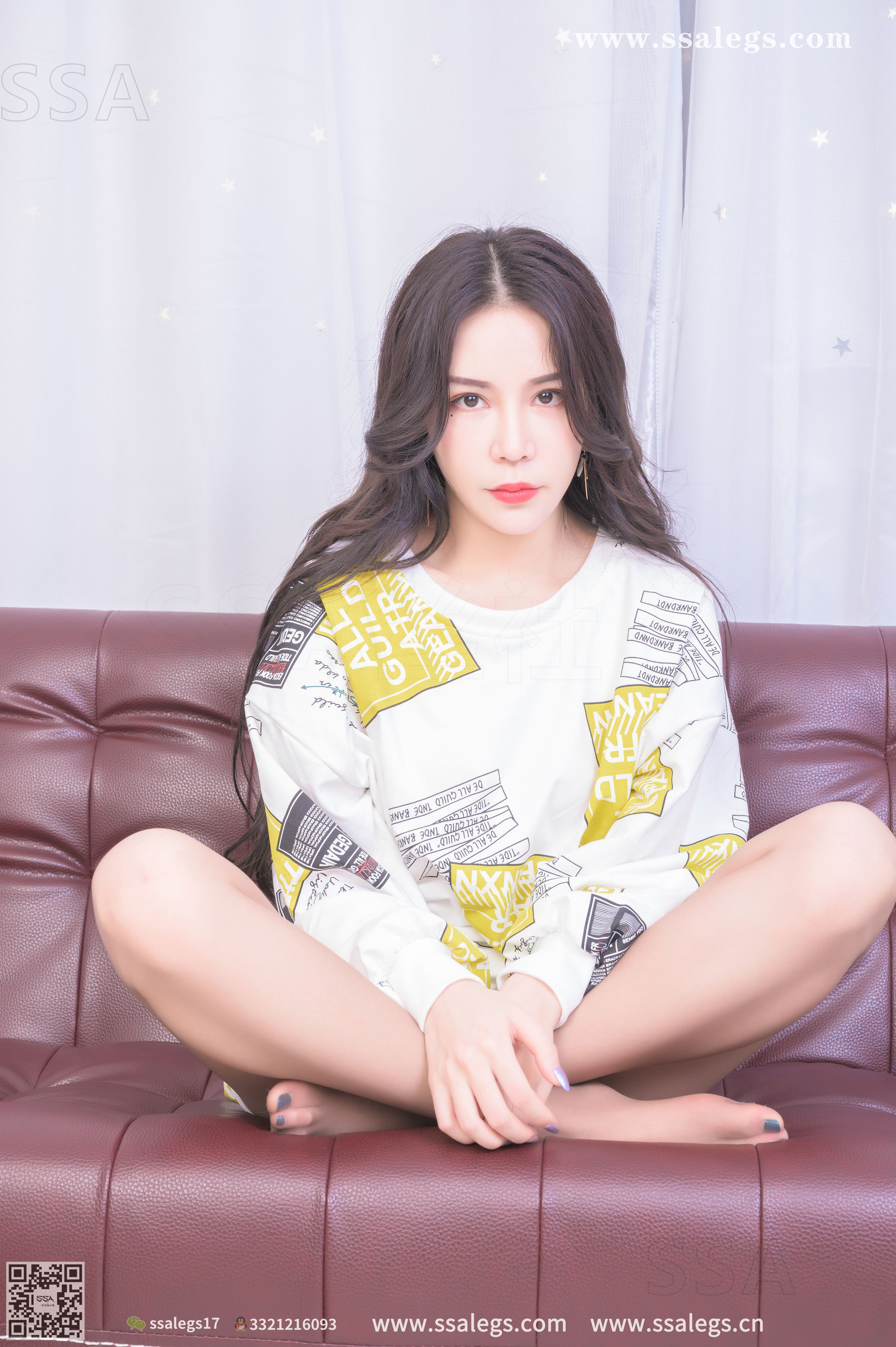 [SSA丝社]超清写真 No.329 娜娜 御姐的缘味咖啡丝袜写真(下)