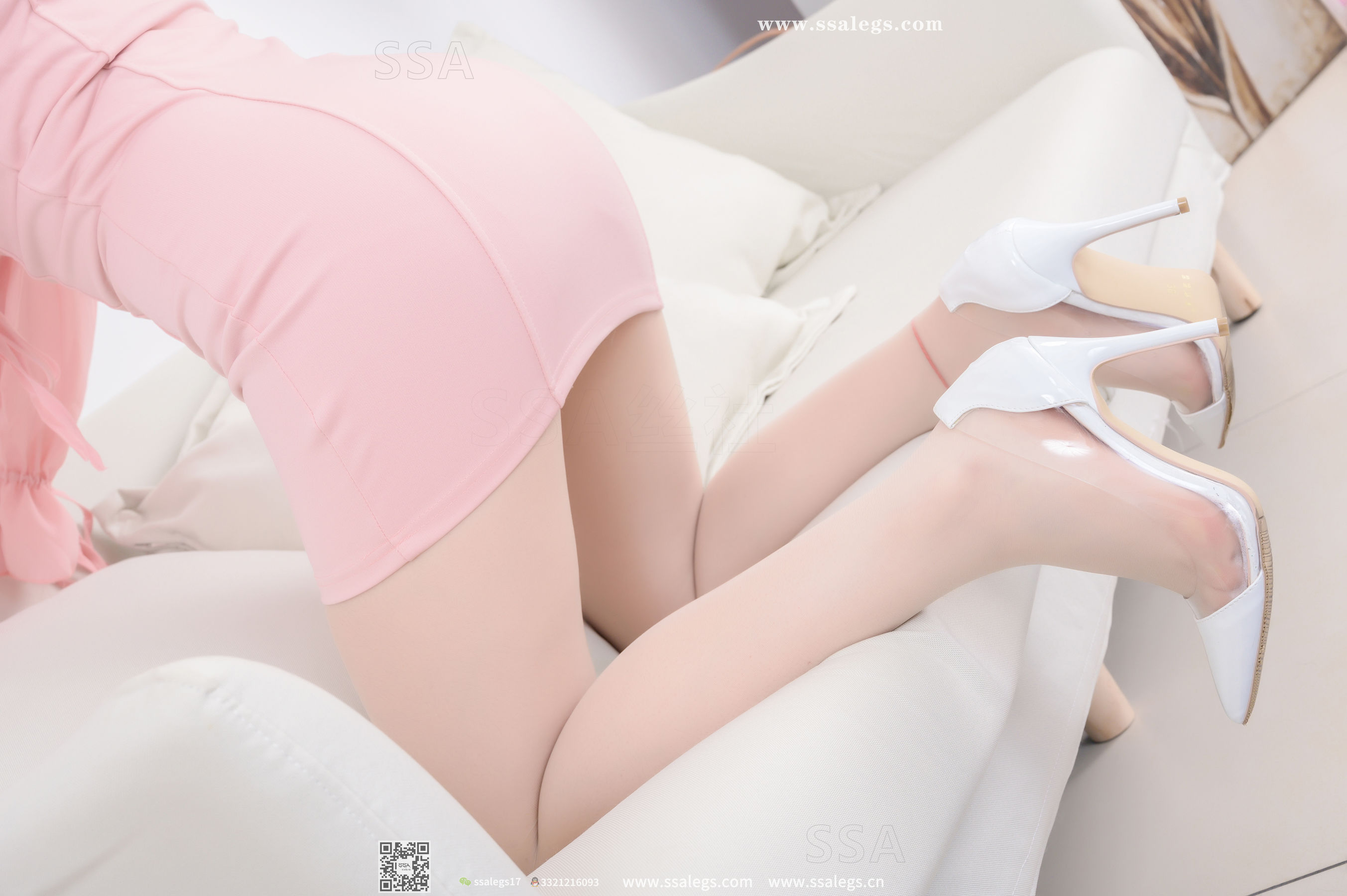 [SSA丝社]超清写真 No.334 蜜桃 粉嫩白皙蜜桃成熟时(上)