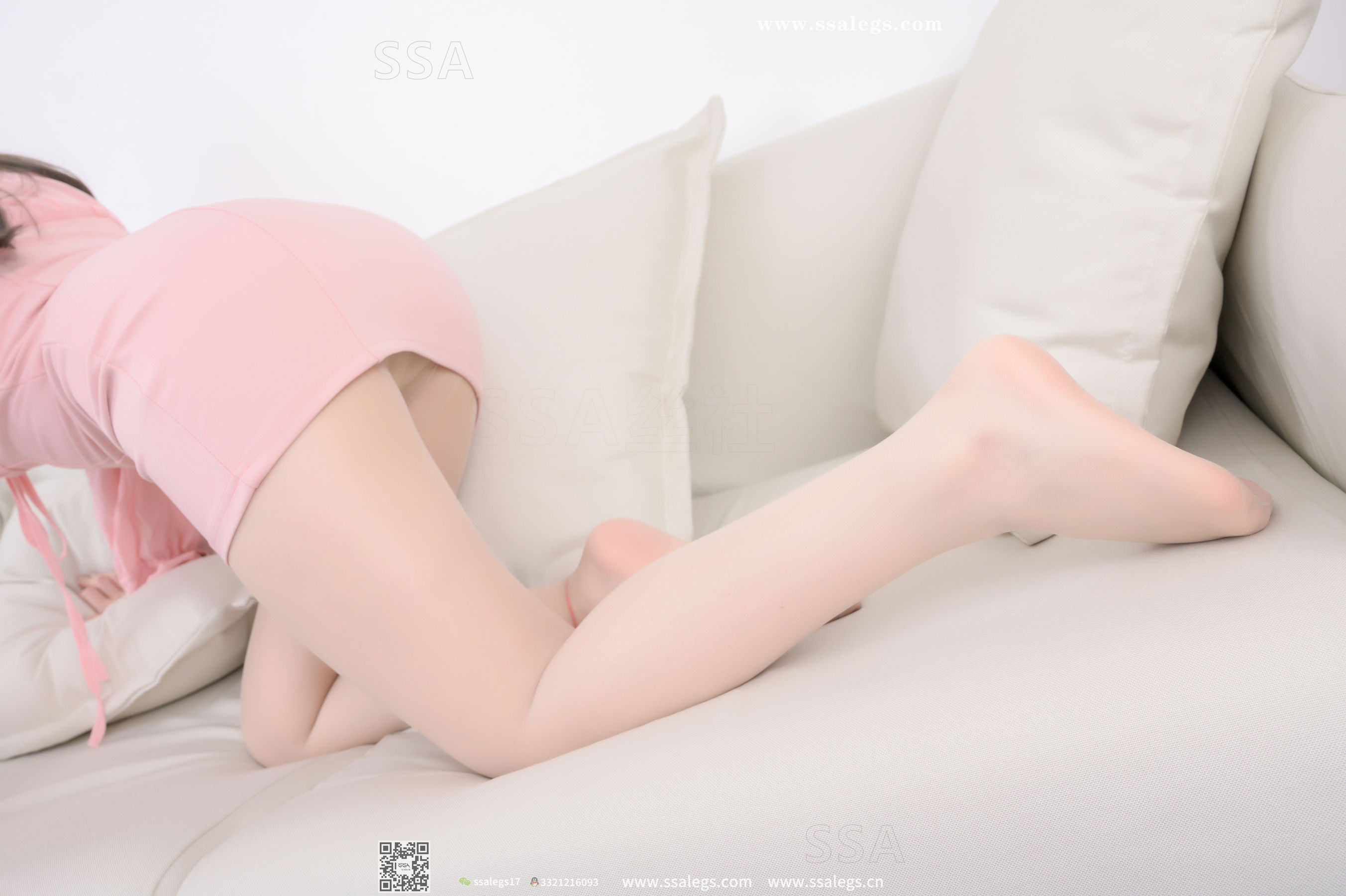 [SSA丝社]超清写真 No.335 蜜桃 粉嫩白皙蜜桃成熟时(下)