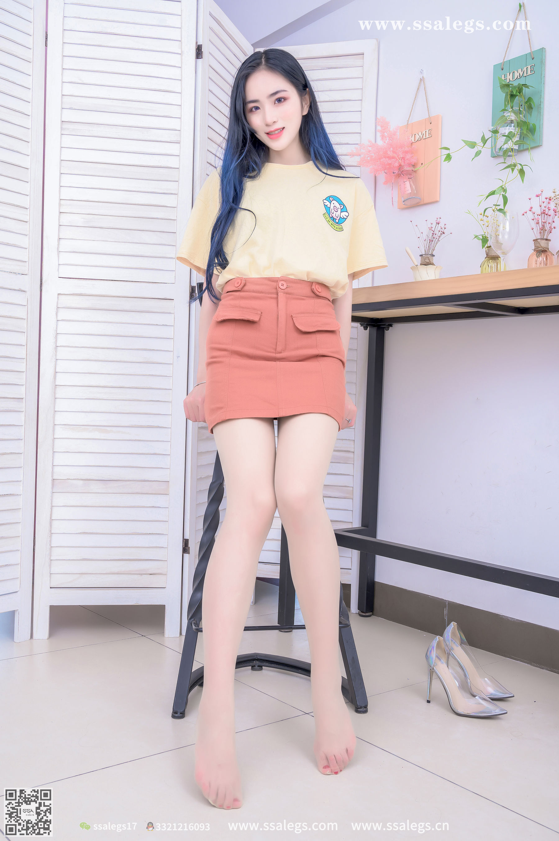 [SSA丝社]超清写真 No.355 茵茵 第一次见面请多多关照