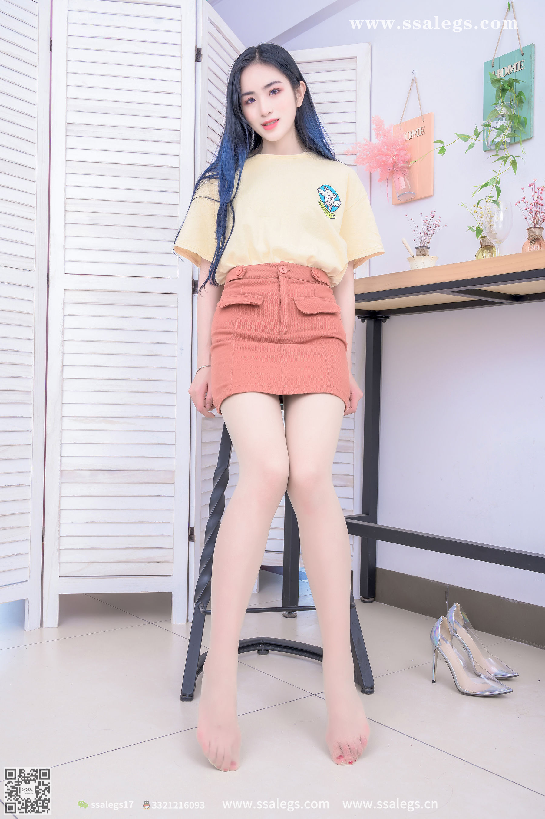 [SSA丝社]超清写真 No.355 茵茵 第一次见面请多多关照