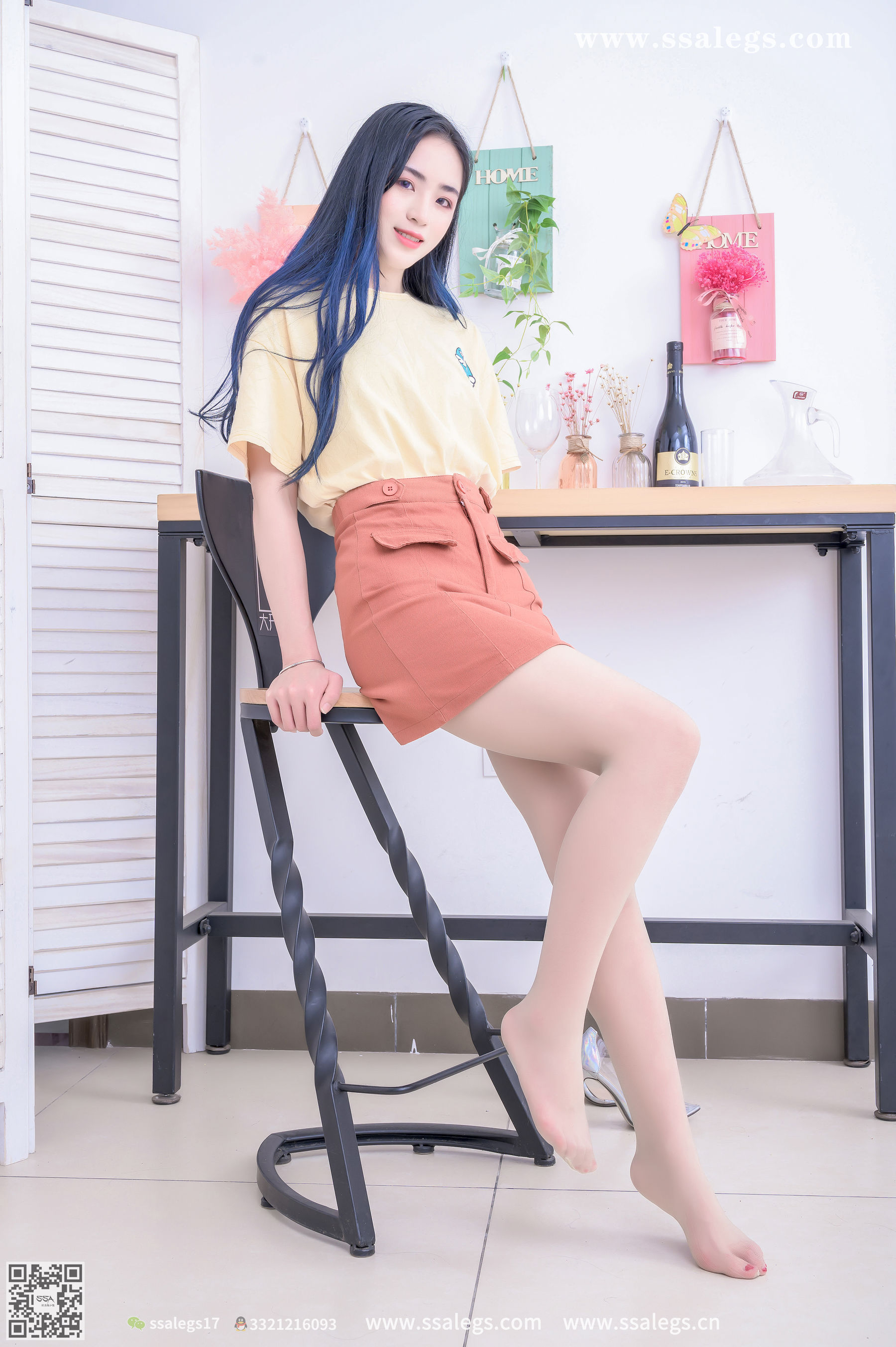 [SSA丝社]超清写真 No.355 茵茵 第一次见面请多多关照