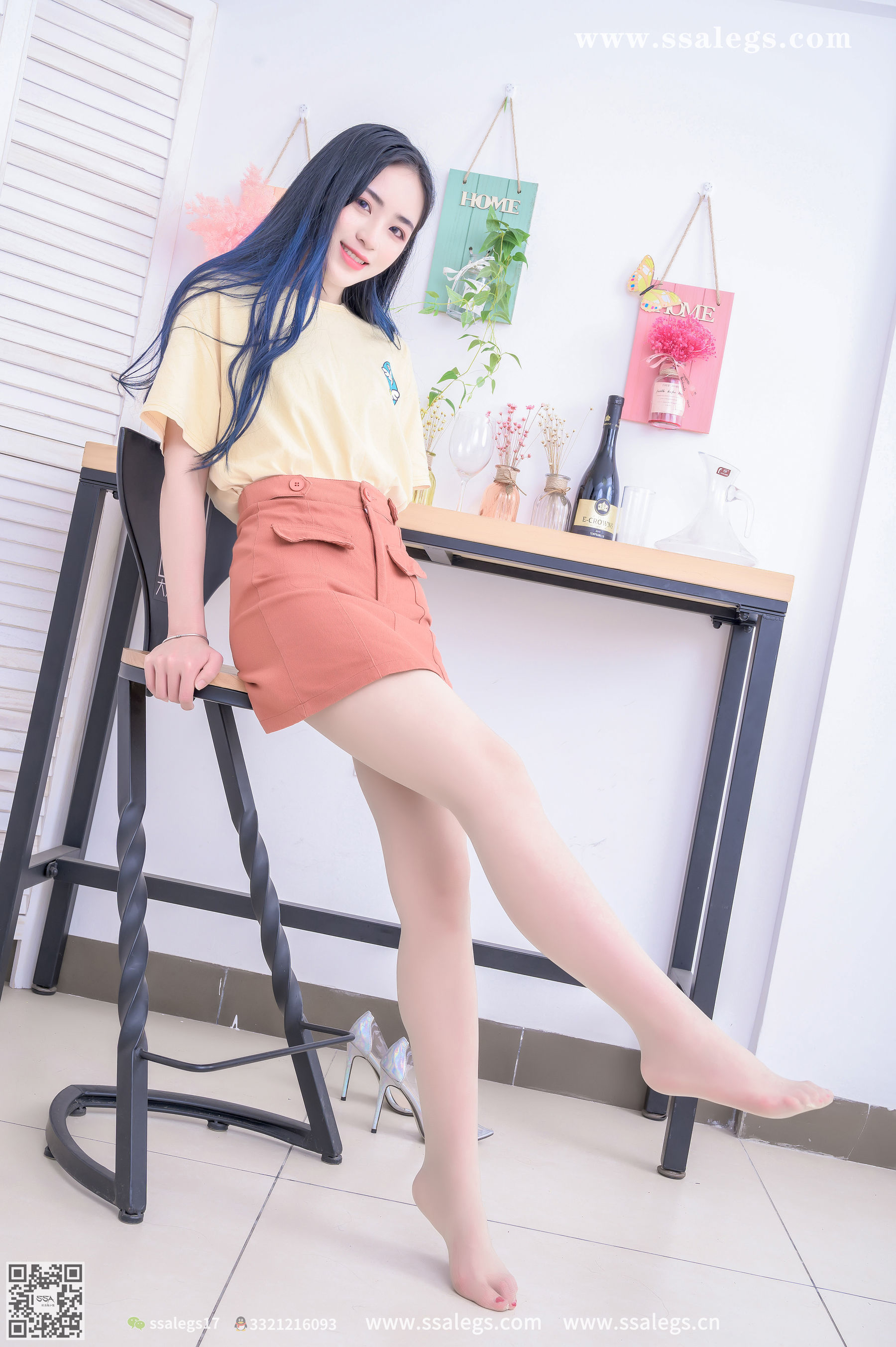 [SSA丝社]超清写真 No.355 茵茵 第一次见面请多多关照