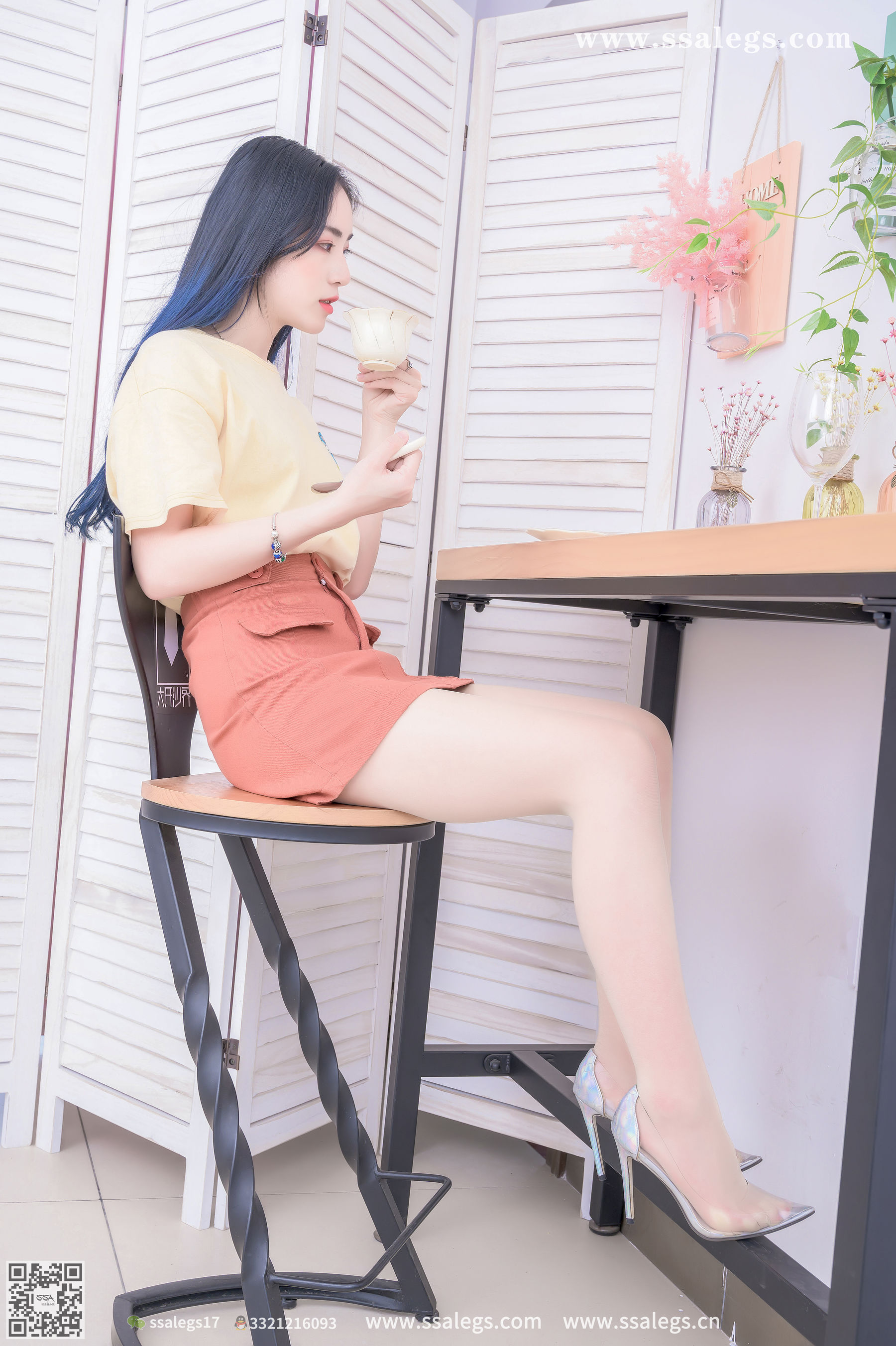 [SSA丝社]超清写真 No.355 茵茵 第一次见面请多多关照