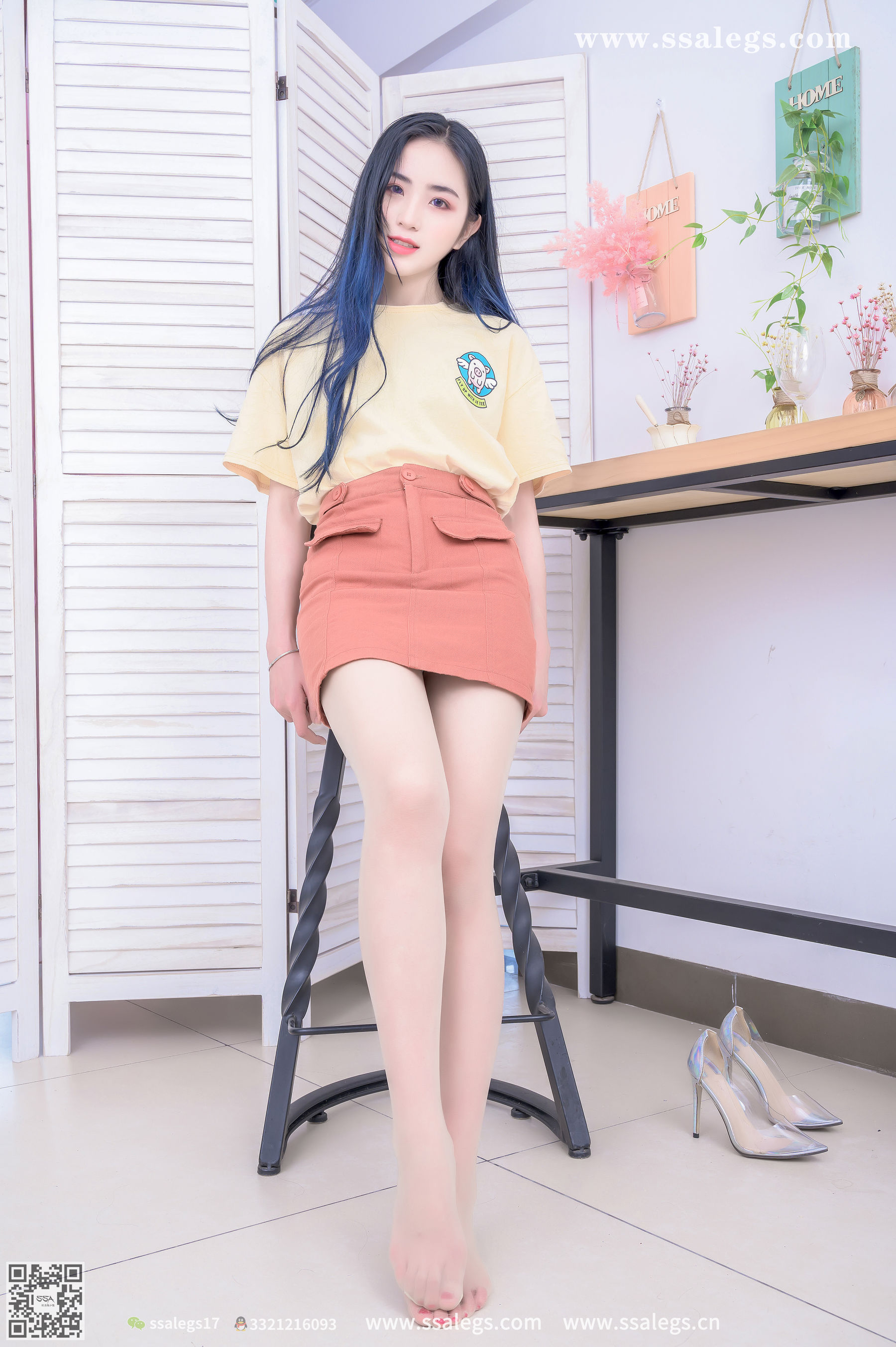[SSA丝社]超清写真 No.355 茵茵 第一次见面请多多关照