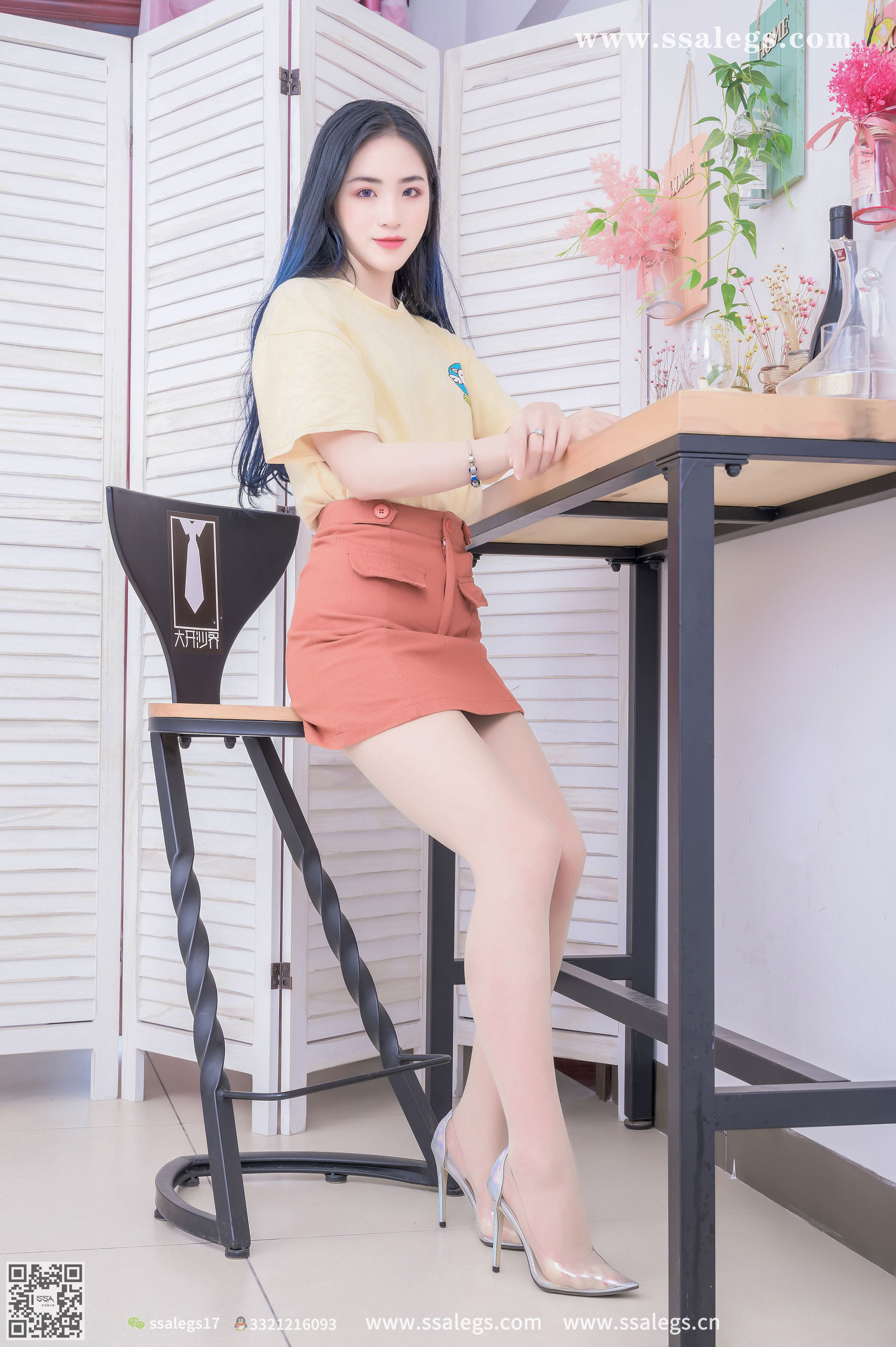 [SSA丝社]超清写真 No.355 茵茵 第一次见面请多多关照