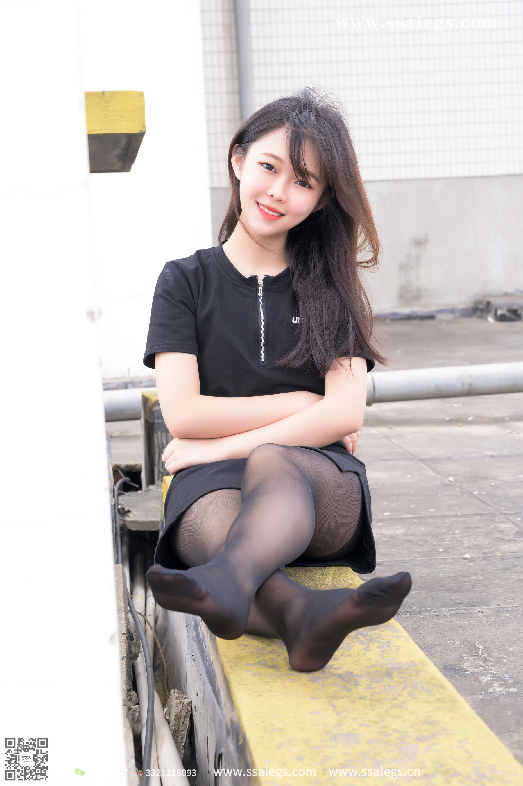 [SSA丝社]超清写真 No.361 点点 居家&天台少女