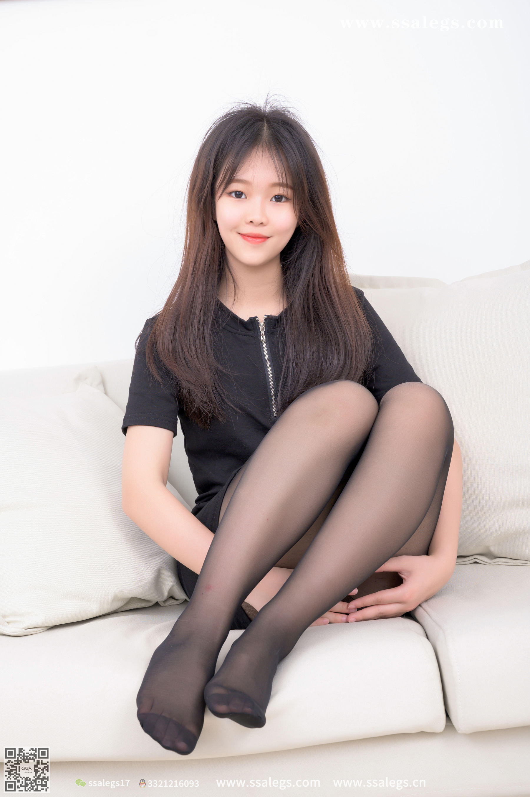 [SSA丝社]超清写真 No.361 点点 居家&天台少女