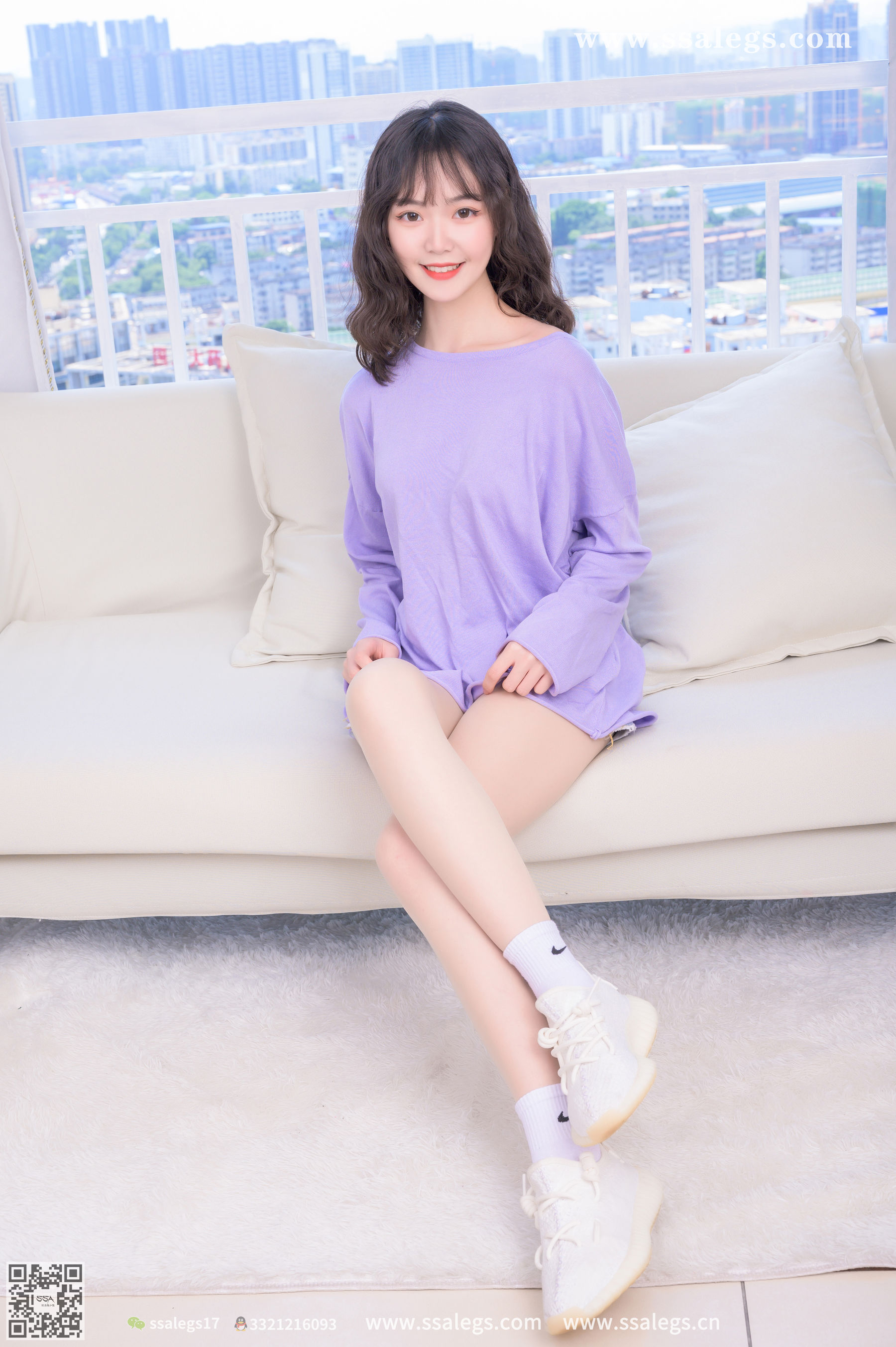 [SSA丝社]超清写真 No.368 阳阳 少女的大波浪(上)
