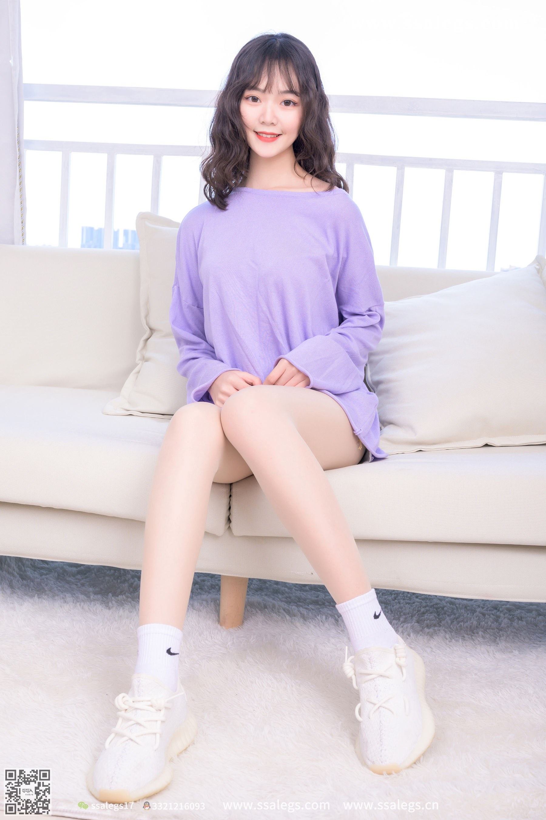 [SSA丝社]超清写真 No.368 阳阳 少女的大波浪(上)