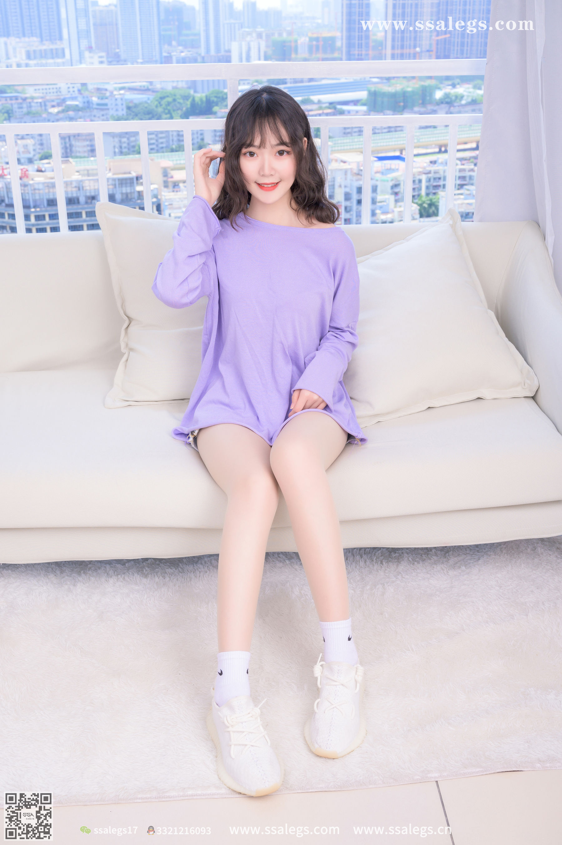 [SSA丝社]超清写真 No.368 阳阳 少女的大波浪(上)