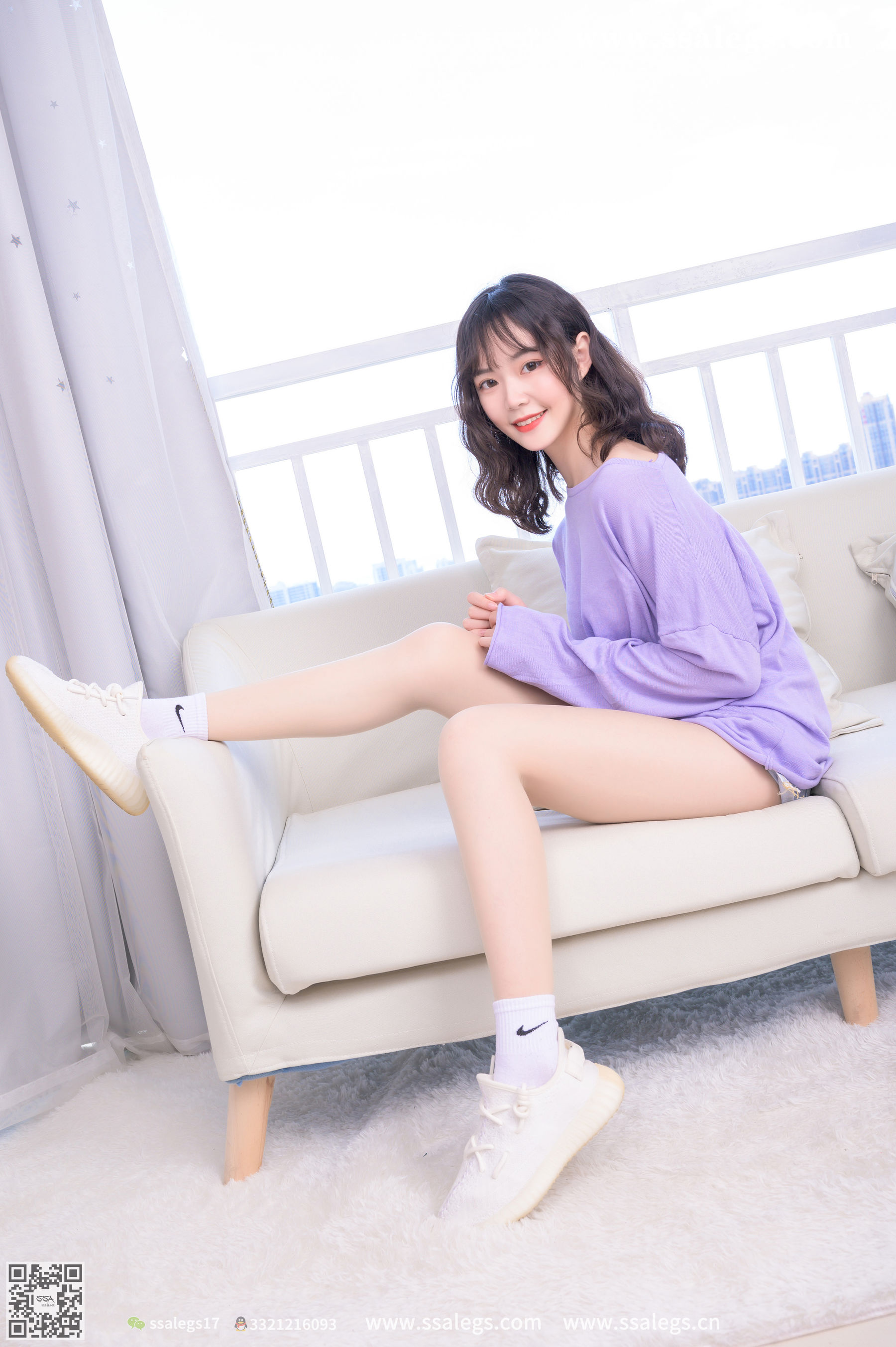[SSA丝社]超清写真 No.368 阳阳 少女的大波浪(上)