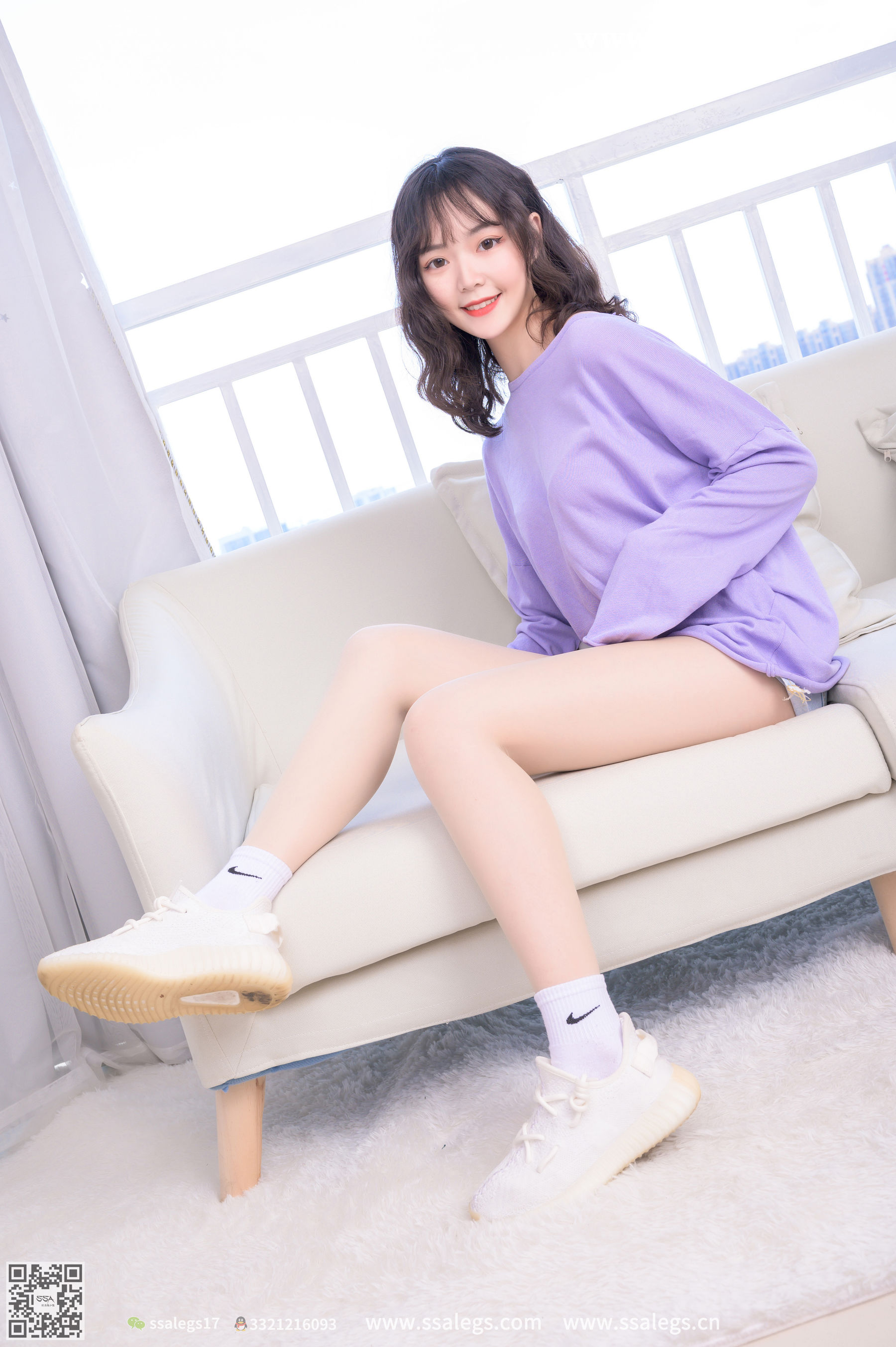[SSA丝社]超清写真 No.368 阳阳 少女的大波浪(上)