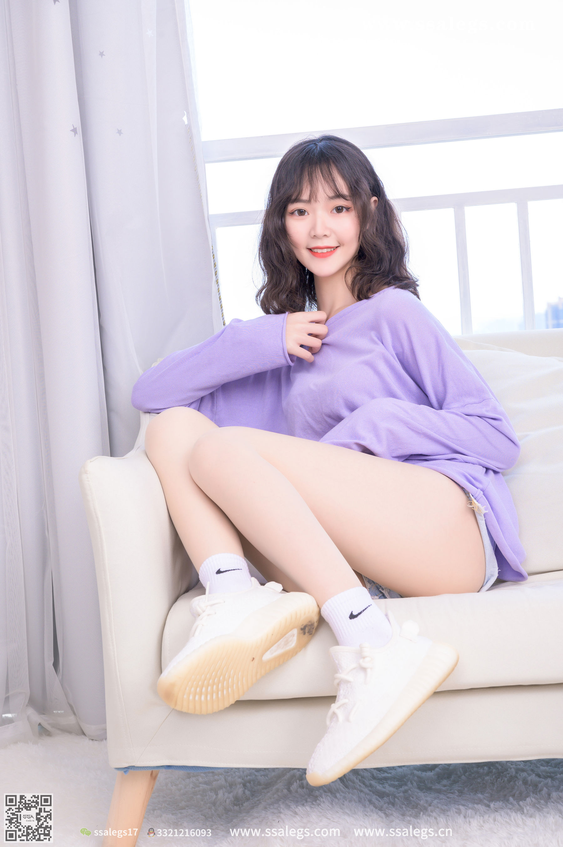 [SSA丝社]超清写真 No.368 阳阳 少女的大波浪(上)
