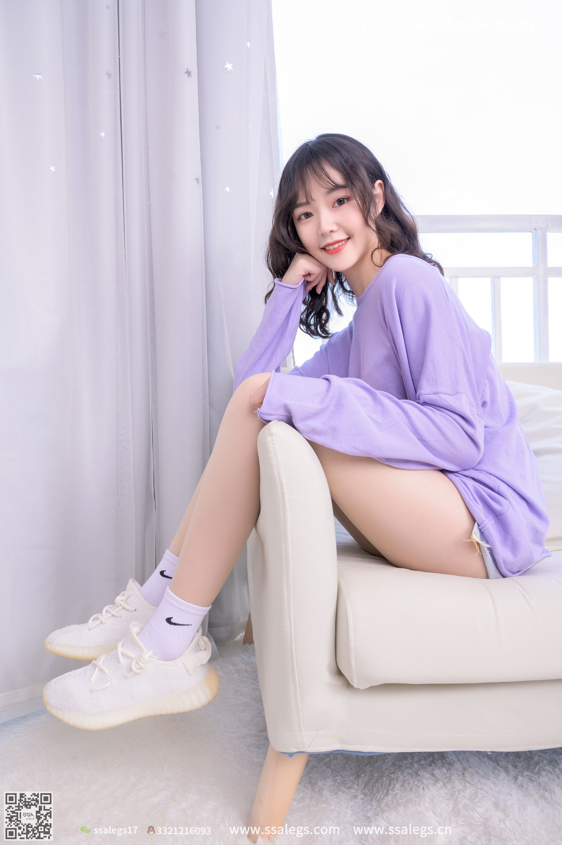 [SSA丝社]超清写真 No.368 阳阳 少女的大波浪(上)