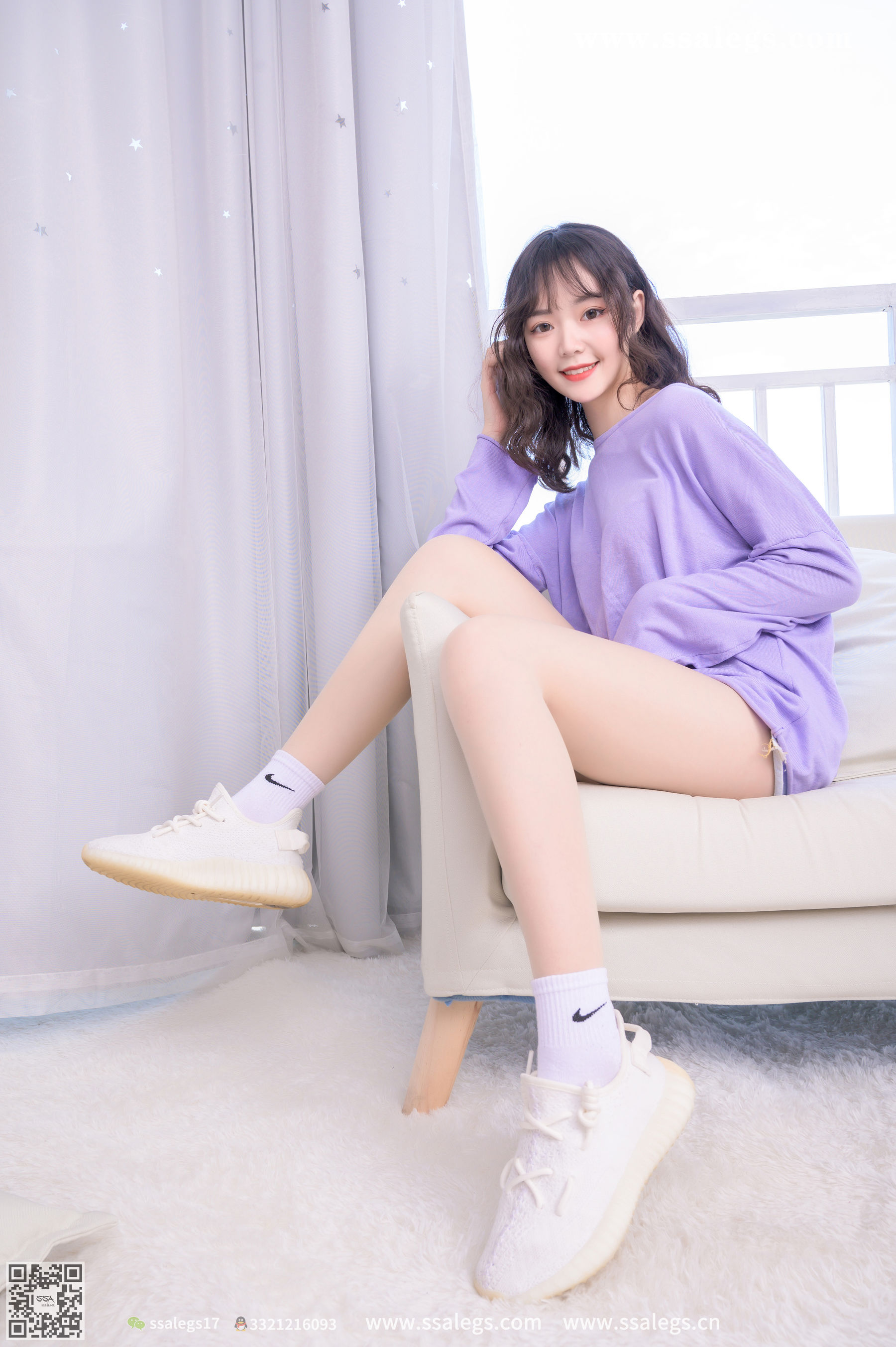 [SSA丝社]超清写真 No.368 阳阳 少女的大波浪(上)