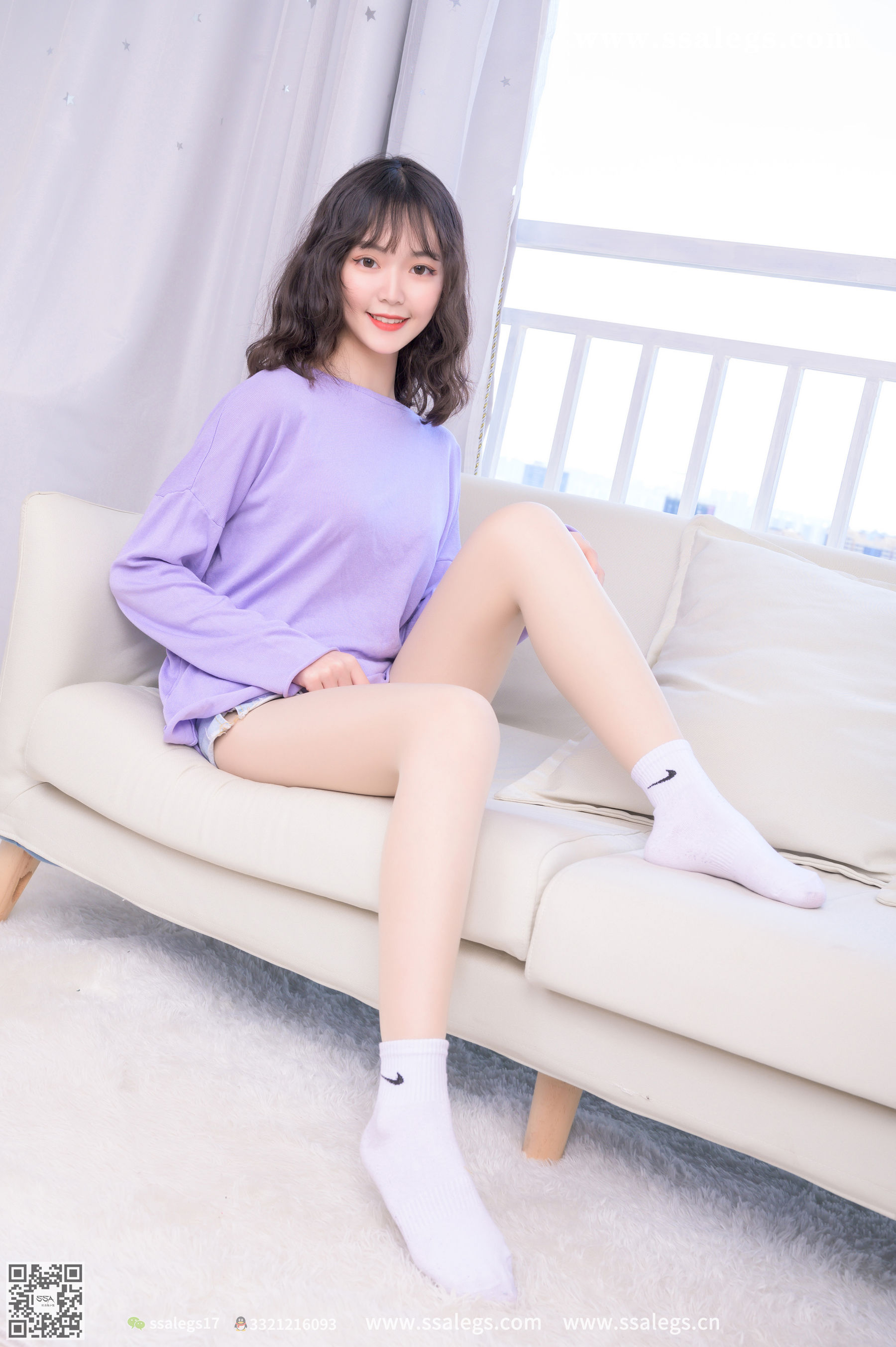 [SSA丝社]超清写真 No.368 阳阳 少女的大波浪(上)
