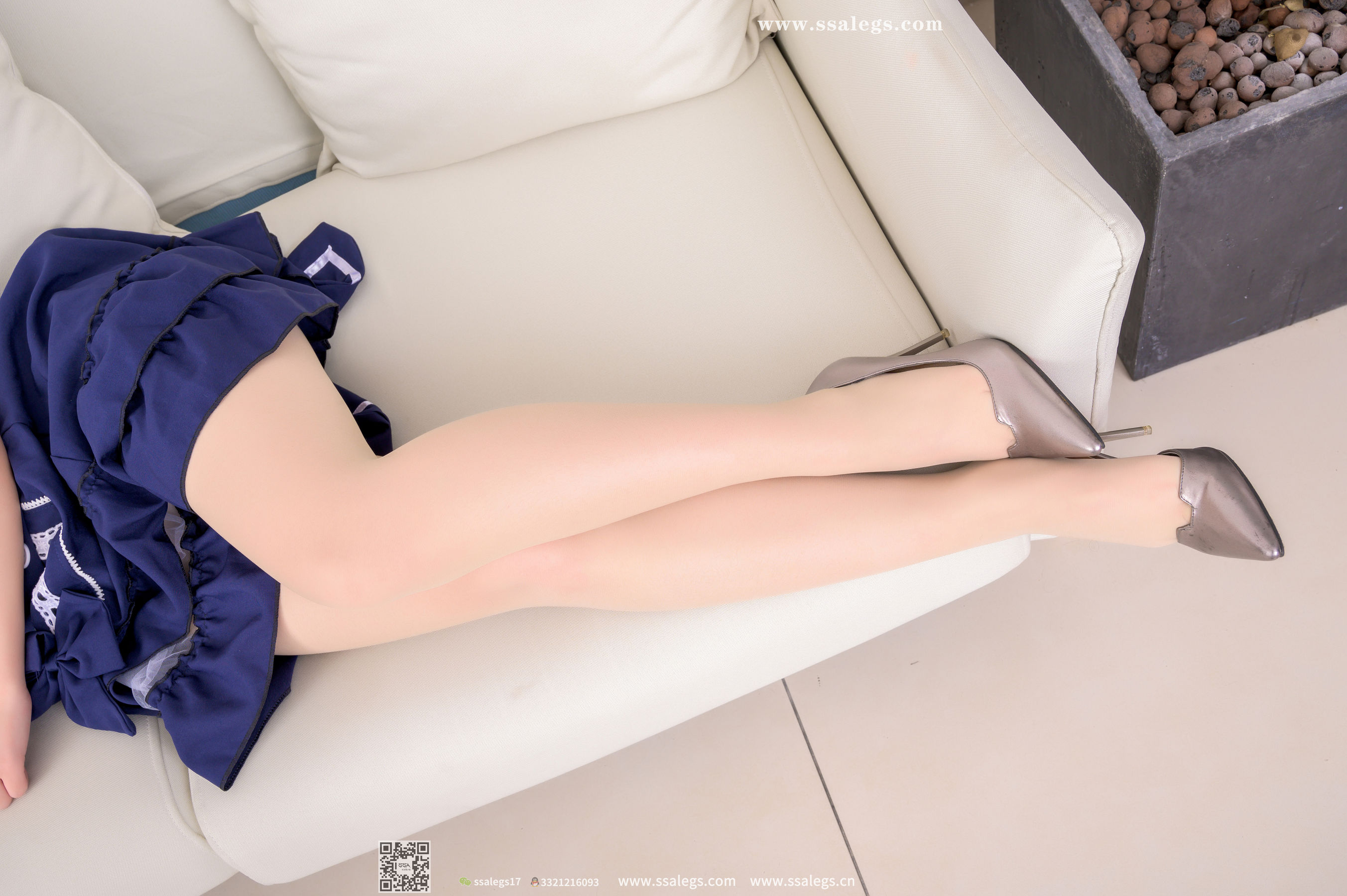[SSA丝社]超清写真 No.375 点点 儿童节慵懒的少女(上)