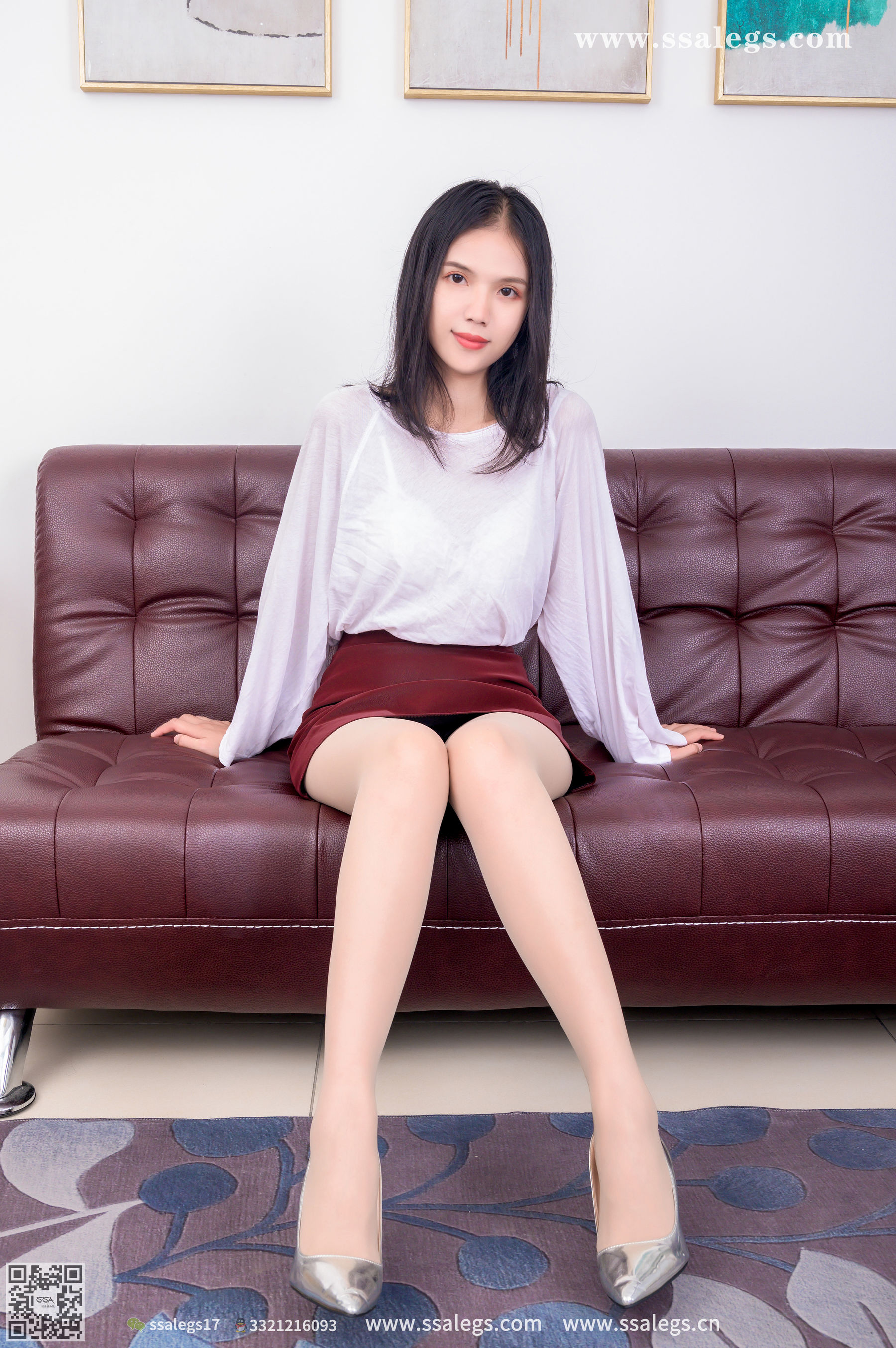 [SSA丝社]超清写真 No.396 楚楚 不是因为透才动人