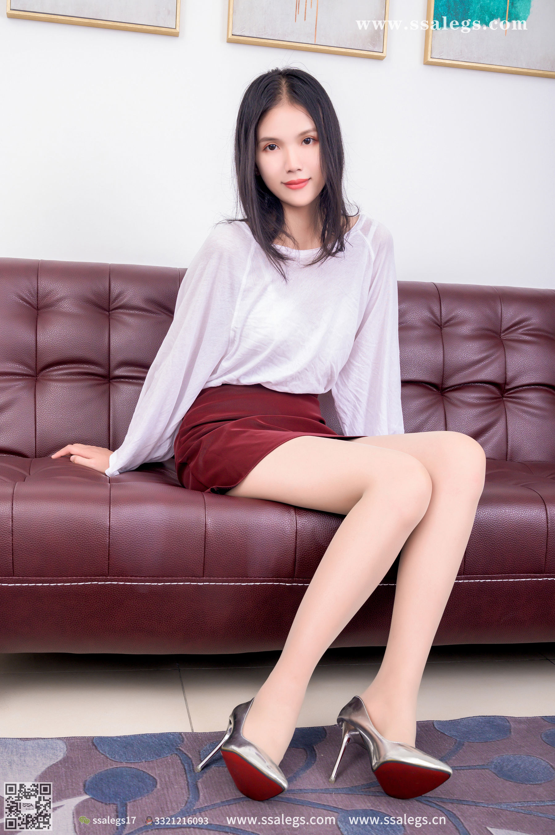 [SSA丝社]超清写真 No.396 楚楚 不是因为透才动人